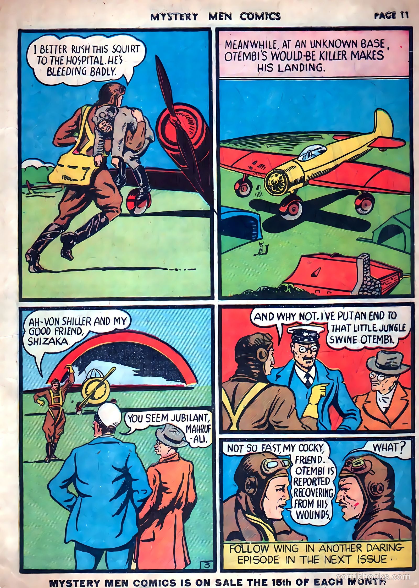 Mystery Men Comics #11 (1940) — page 13 of 68