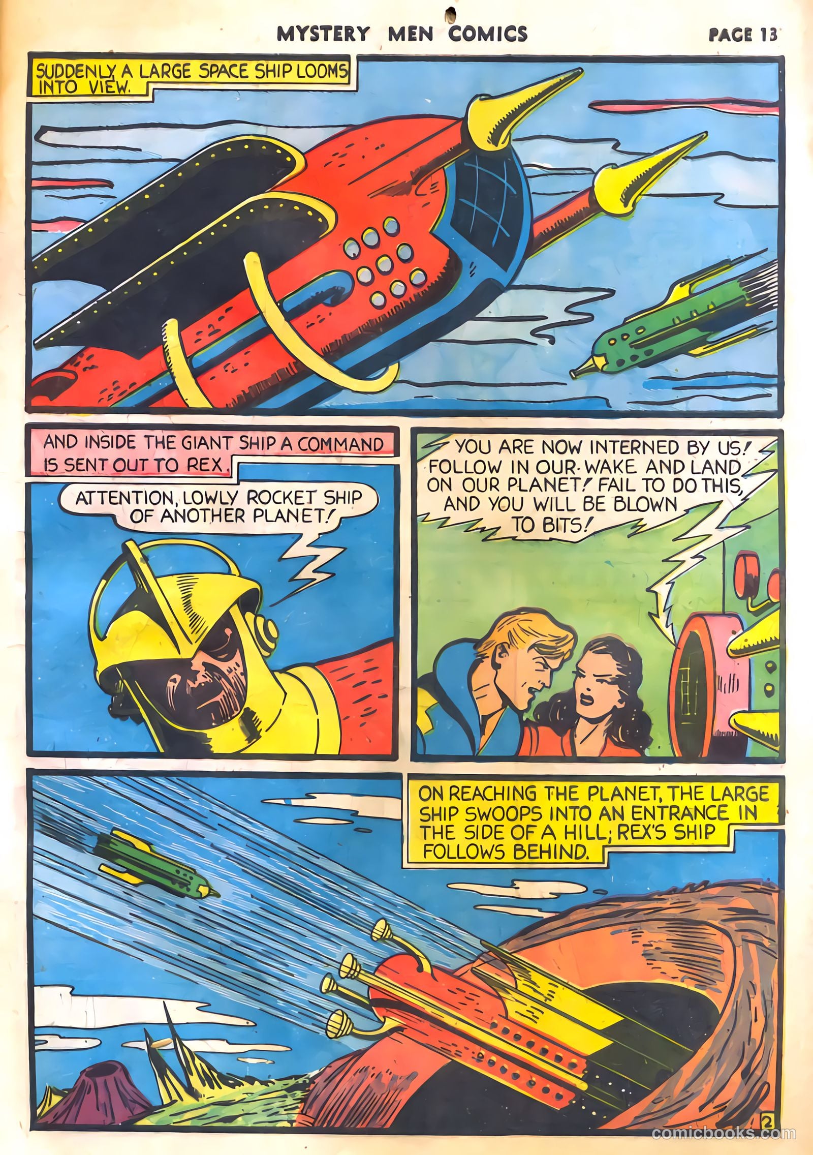 Mystery Men Comics #11 (1940) — page 15 of 68