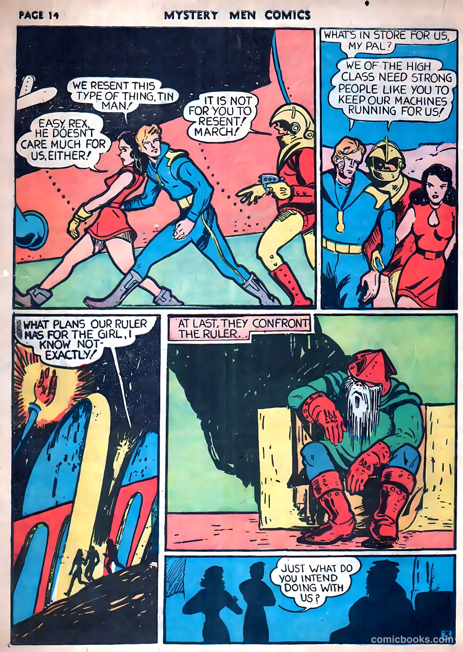 Mystery Men Comics #11 (1940) — page 16 of 68