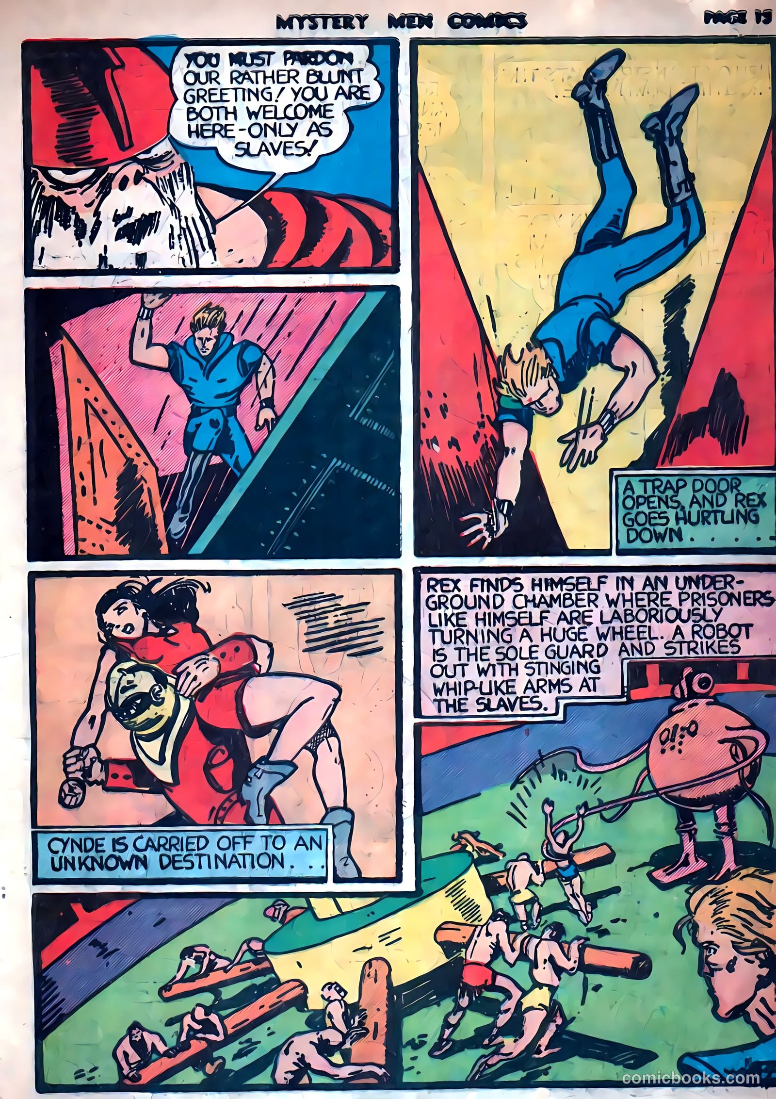 Mystery Men Comics #11 (1940) — page 17 of 68