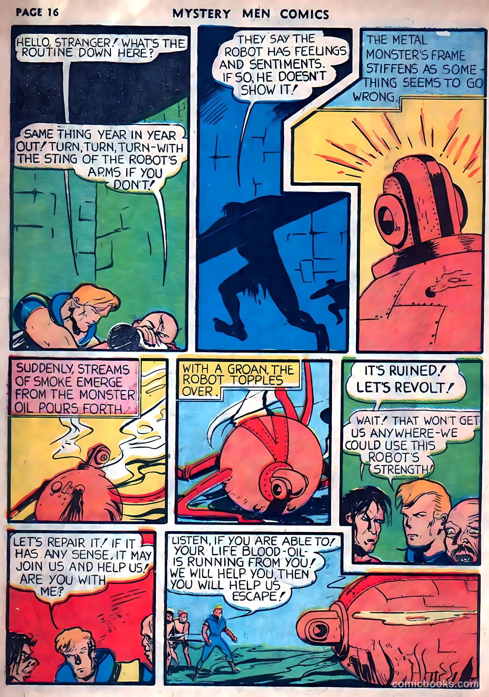 Mystery Men Comics #11 (1940) — page 18 of 68
