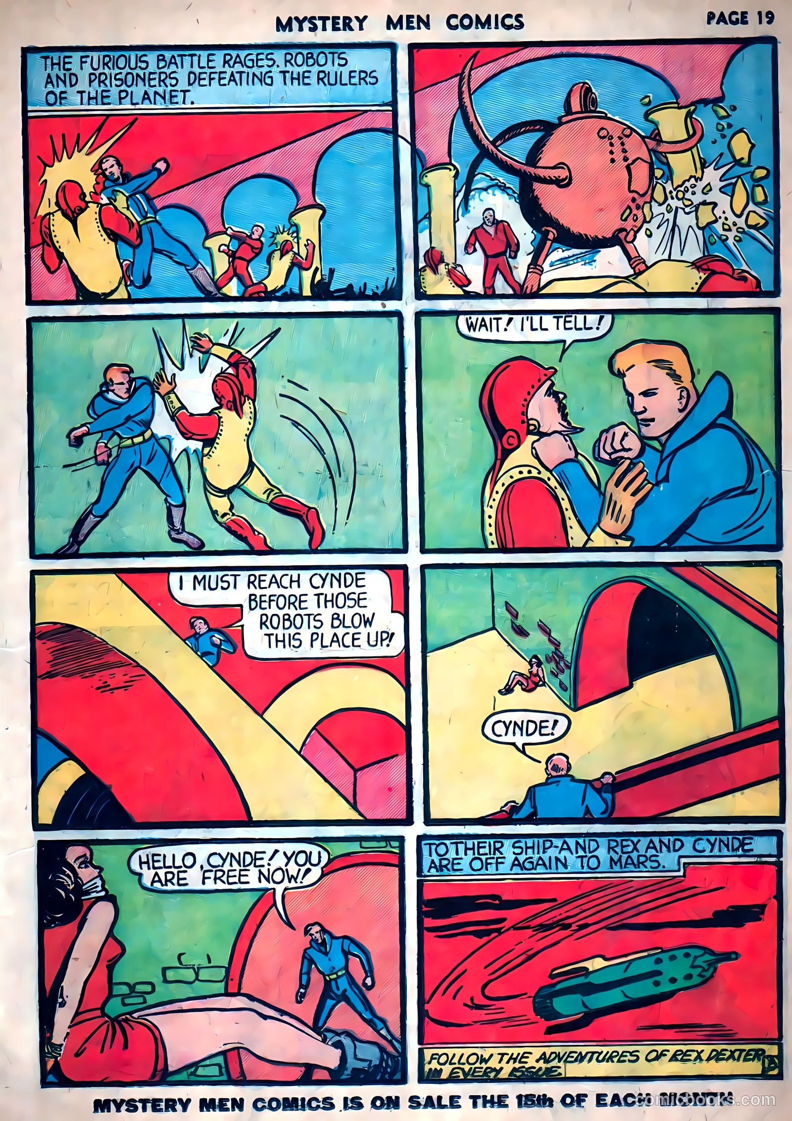 Mystery Men Comics #11 (1940) — page 21 of 68