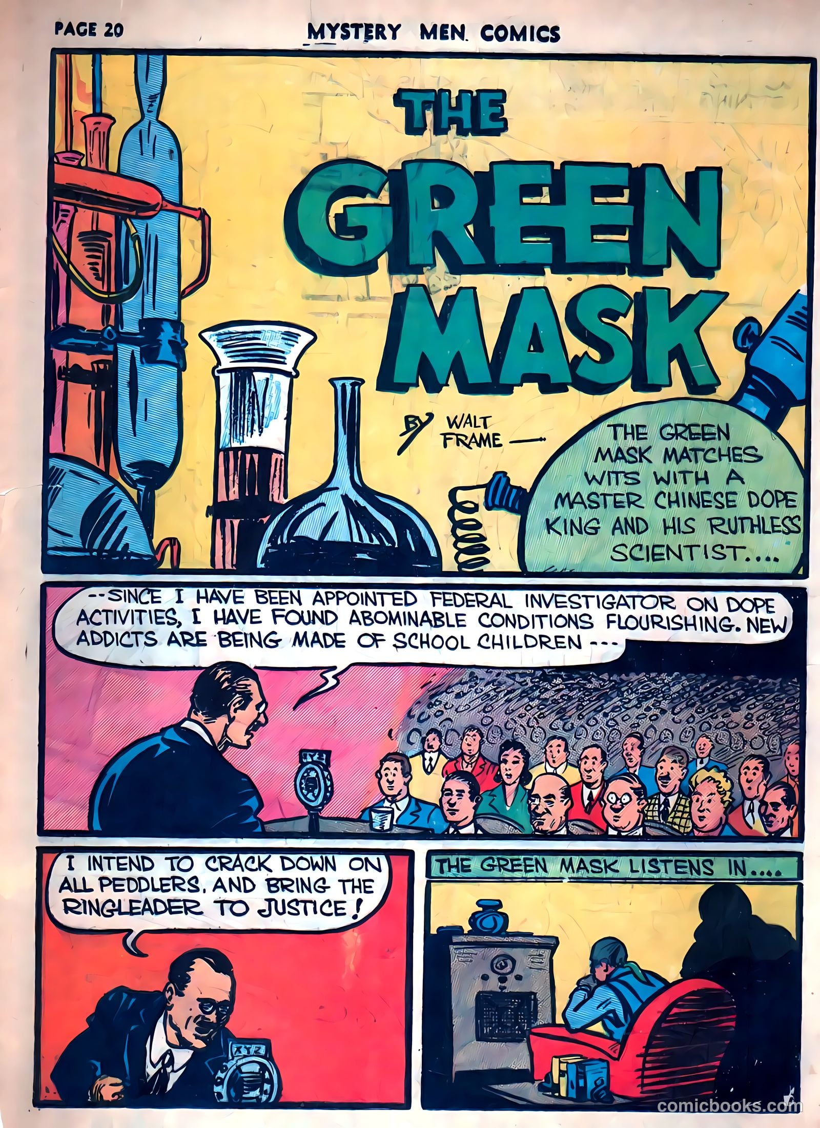 Mystery Men Comics #11 (1940) — page 22 of 68