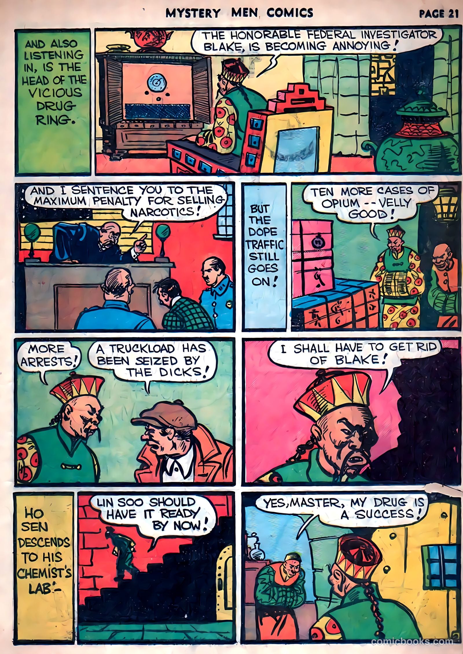 Mystery Men Comics #11 (1940) — page 23 of 68