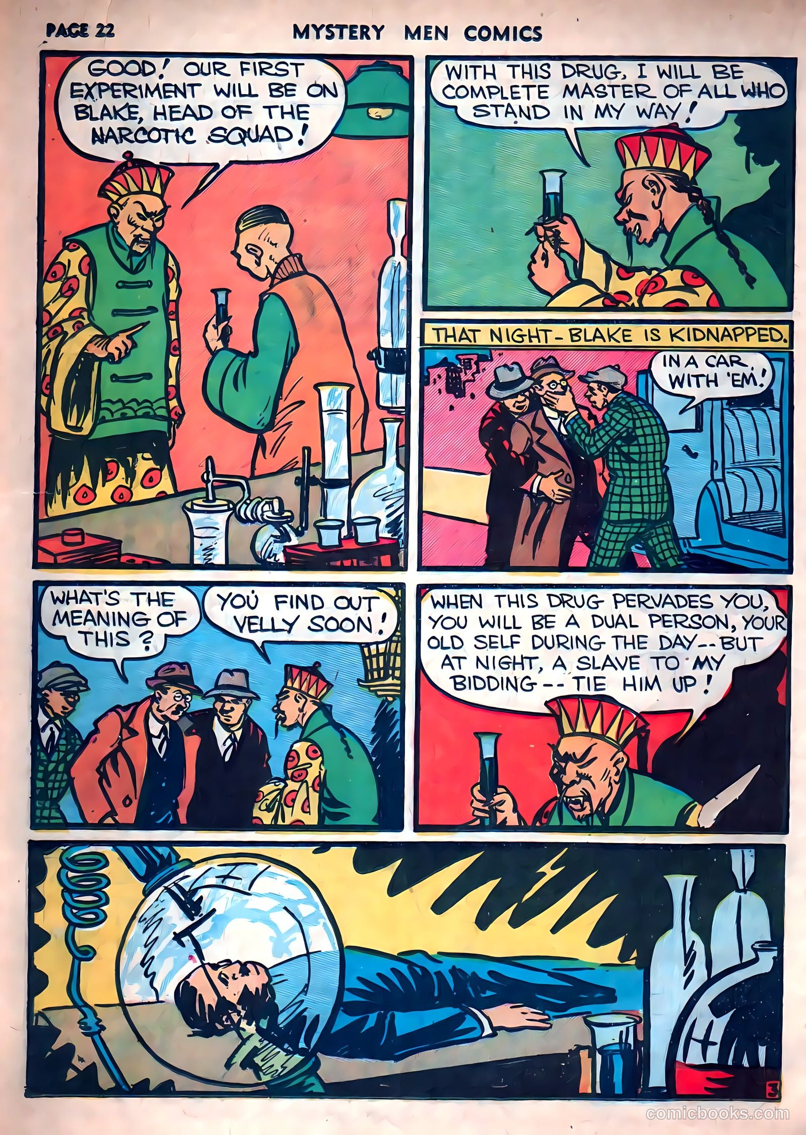 Mystery Men Comics #11 (1940) — page 24 of 68