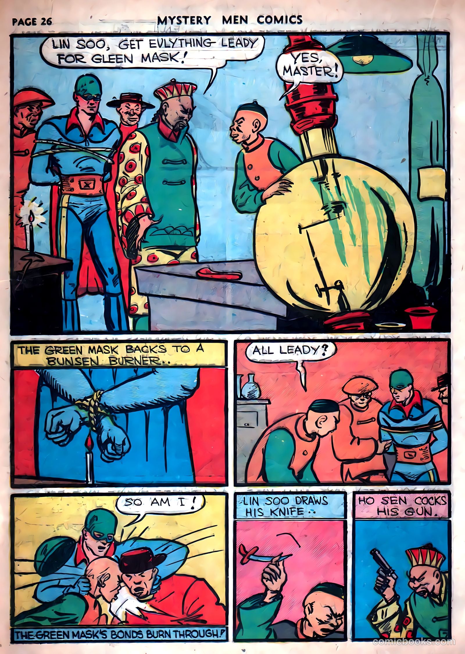 Mystery Men Comics #11 (1940) — page 28 of 68