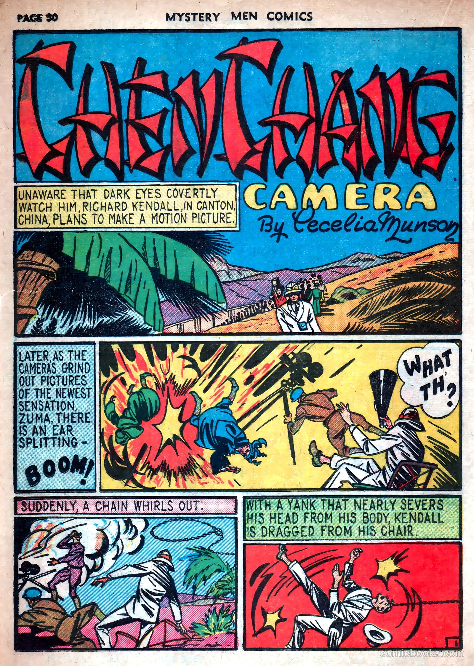 Mystery Men Comics #11 (1940) — page 32 of 68