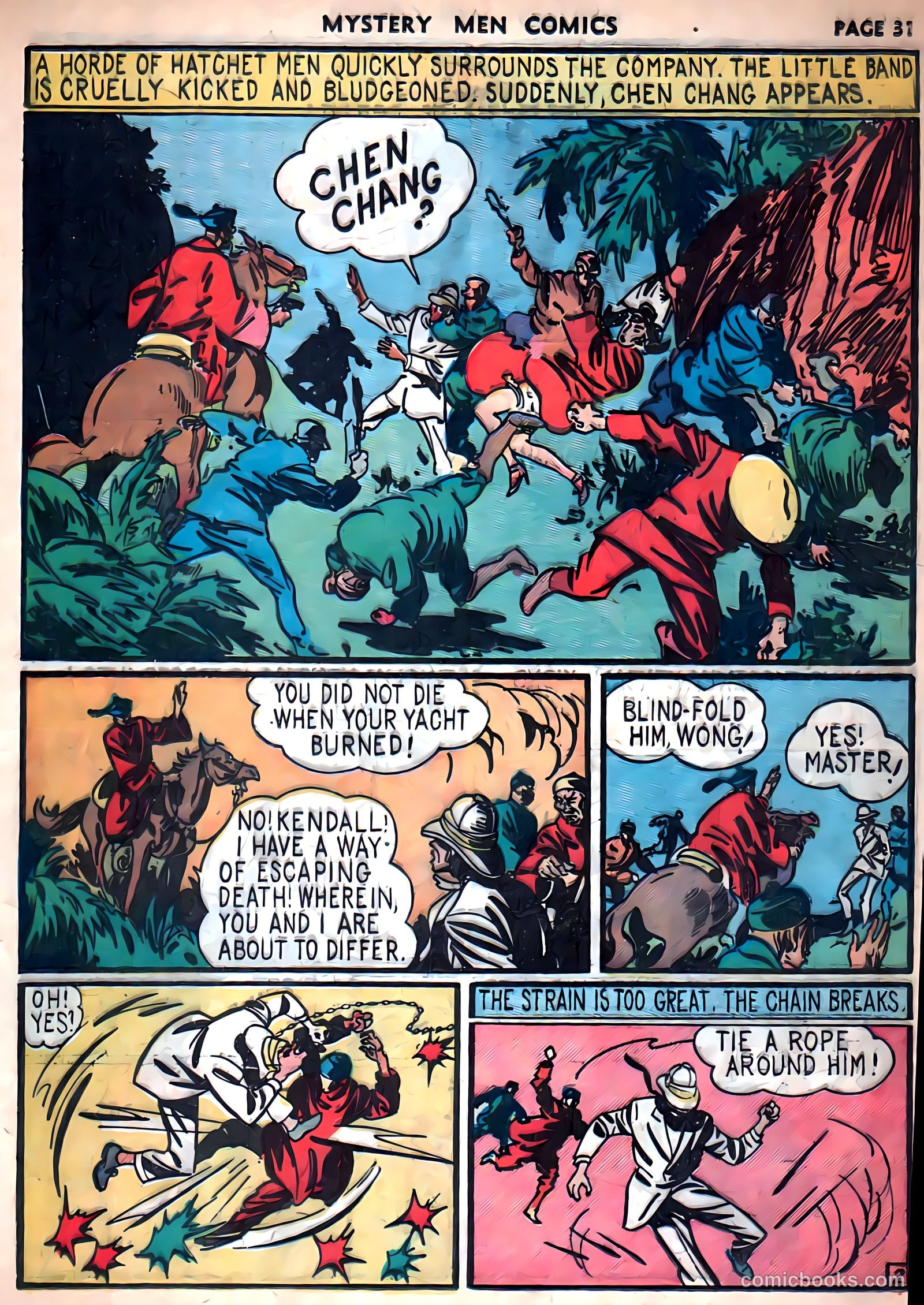 Mystery Men Comics #11 (1940) — page 33 of 68