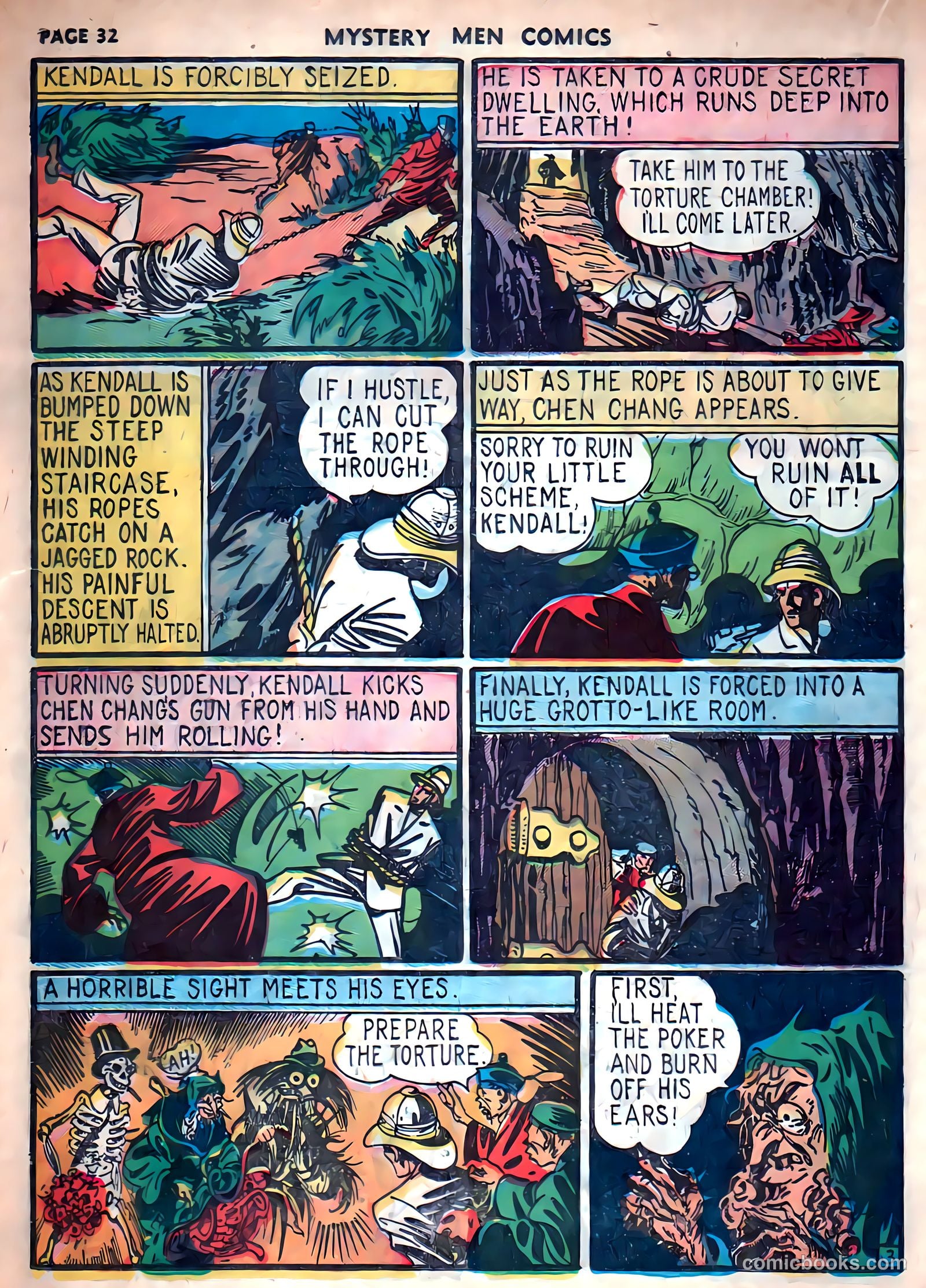 Mystery Men Comics #11 (1940) — page 34 of 68