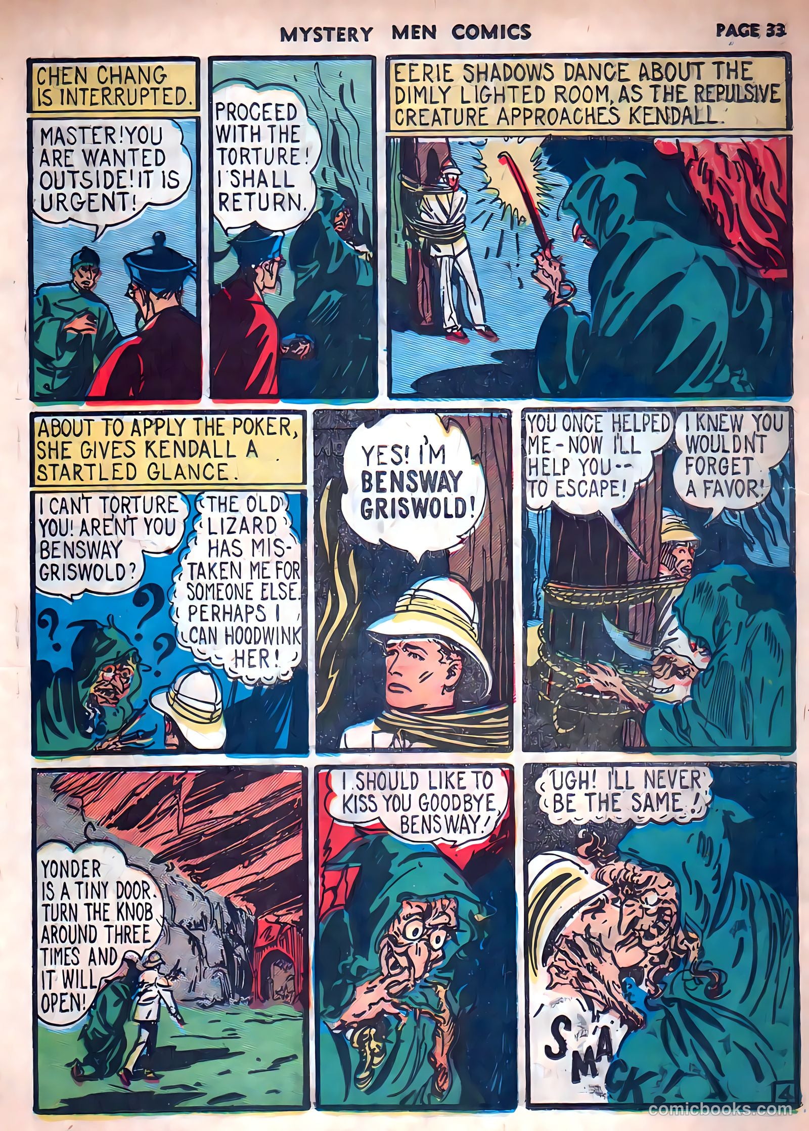 Mystery Men Comics #11 (1940) — page 35 of 68