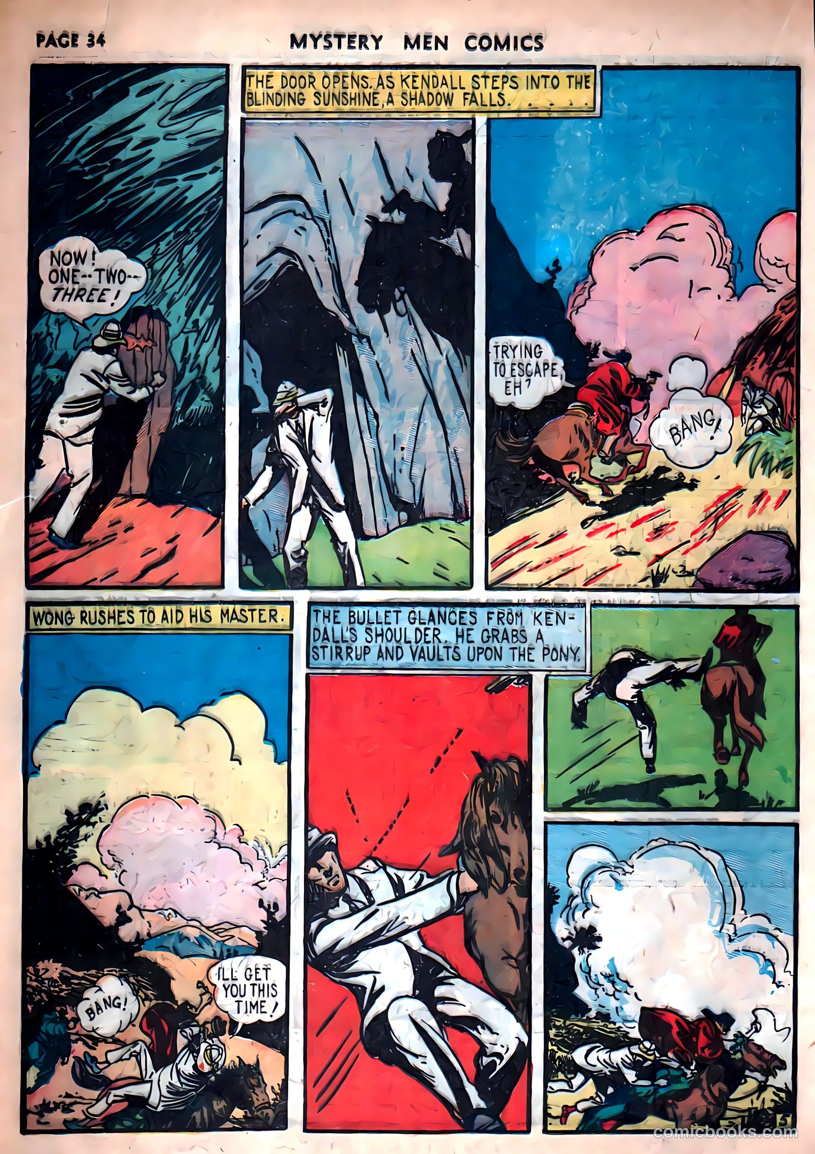 Mystery Men Comics #11 (1940) — page 36 of 68