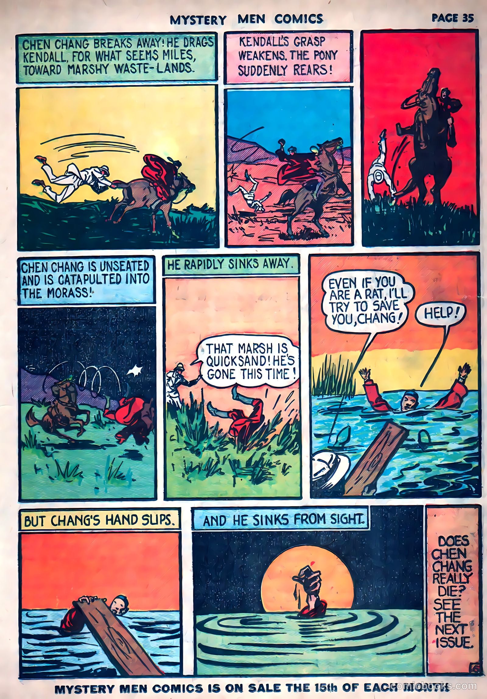 Mystery Men Comics #11 (1940) — page 37 of 68