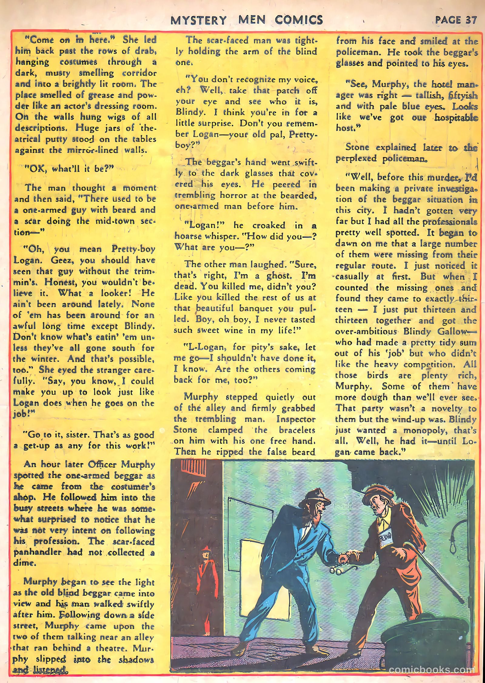 Mystery Men Comics #11 (1940) — page 39 of 68