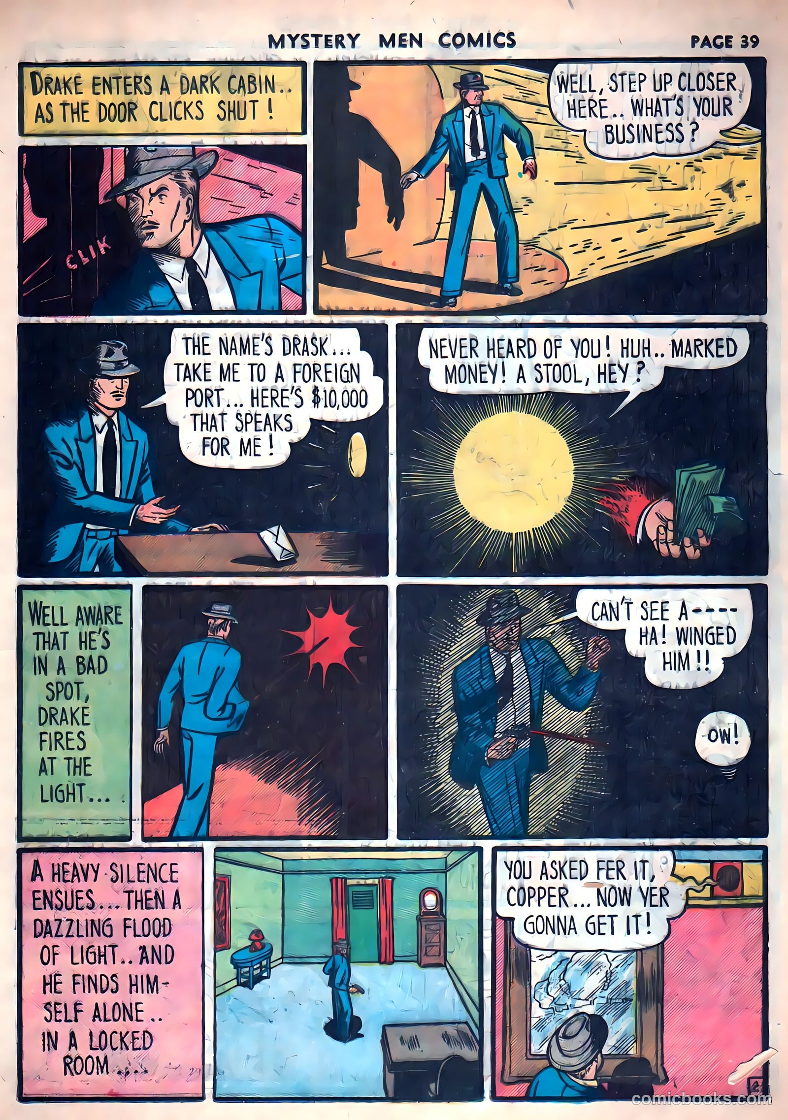 Mystery Men Comics #11 (1940) — page 41 of 68