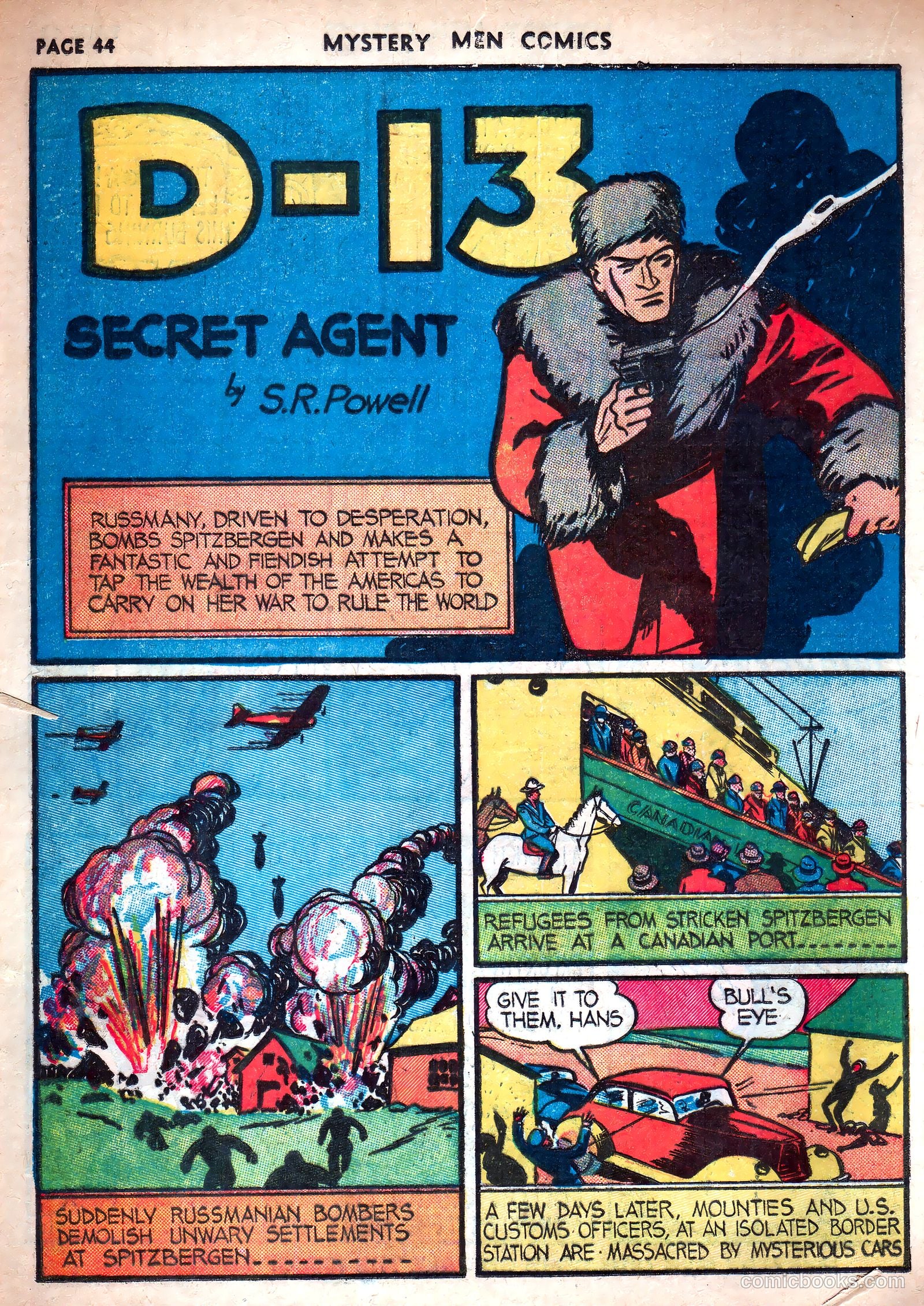 Mystery Men Comics #11 (1940) — page 46 of 68