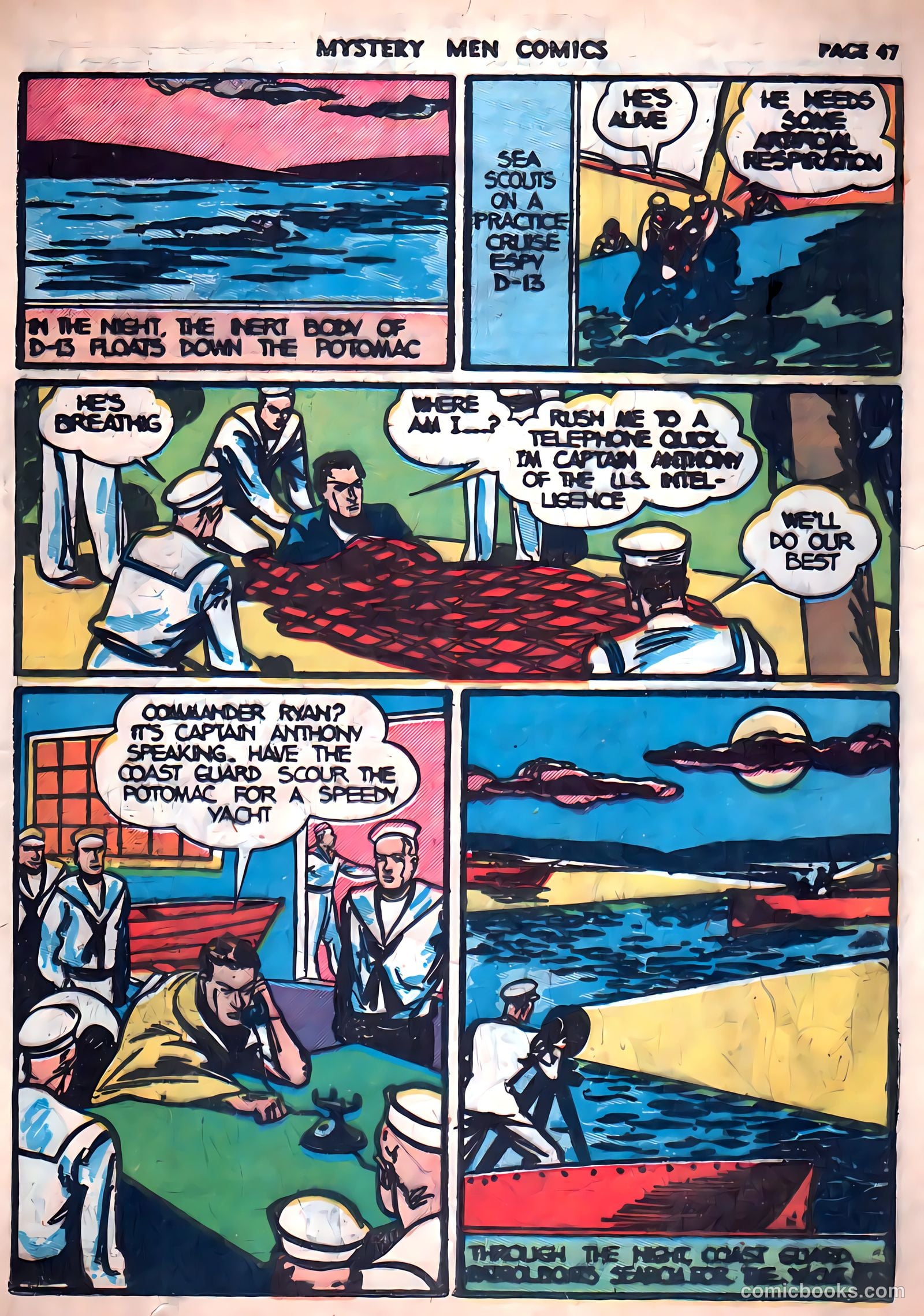 Mystery Men Comics #11 (1940) — page 49 of 68