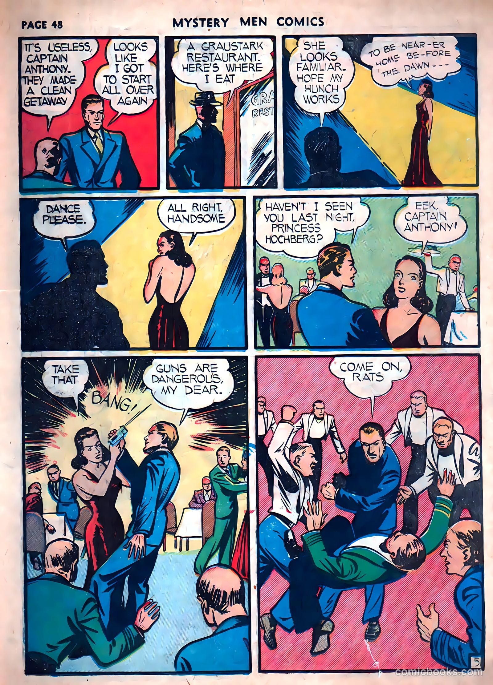 Mystery Men Comics #11 (1940) — page 50 of 68
