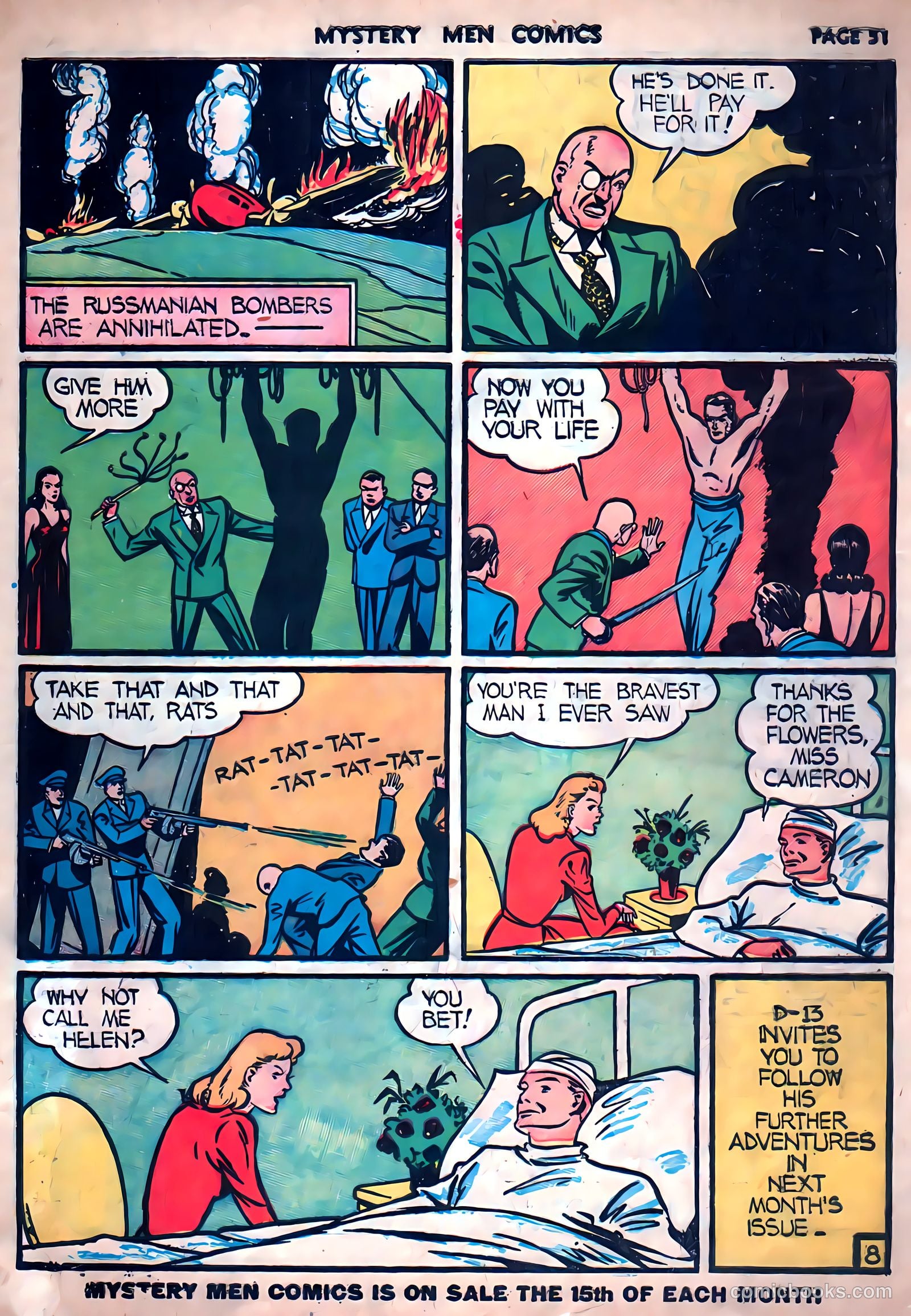 Mystery Men Comics #11 (1940) — page 53 of 68