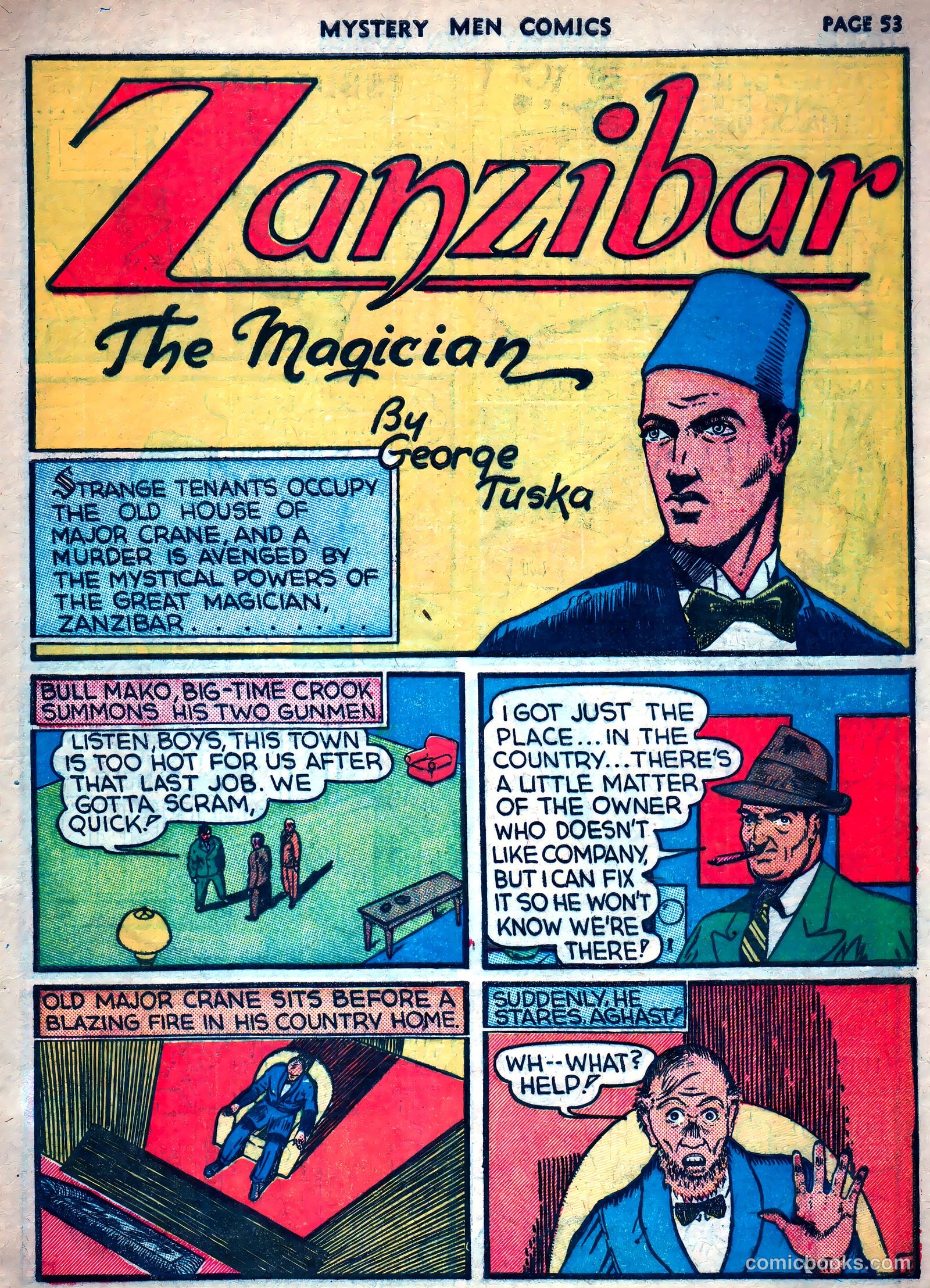Mystery Men Comics #11 (1940) — page 55 of 68