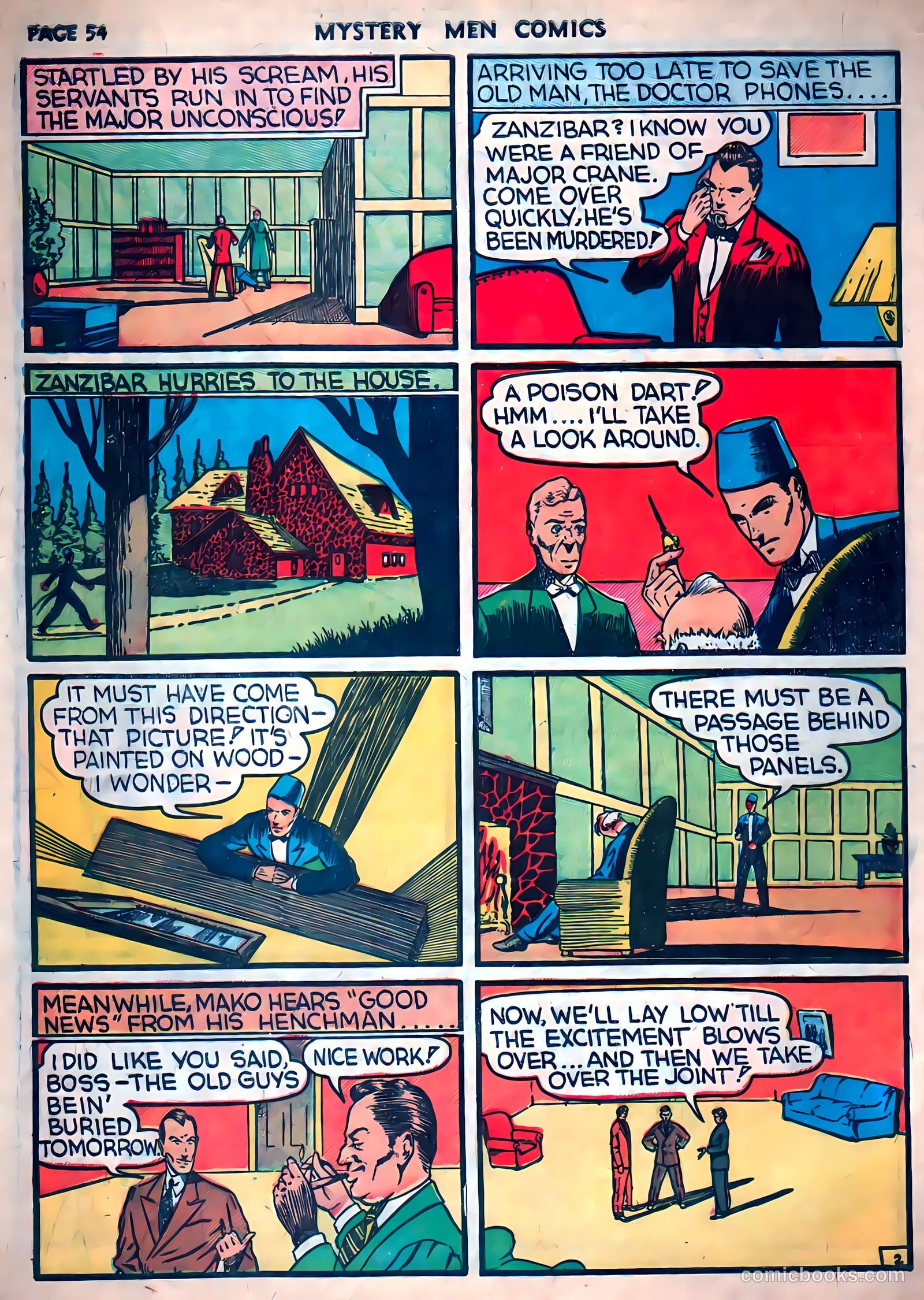 Mystery Men Comics #11 (1940) — page 56 of 68