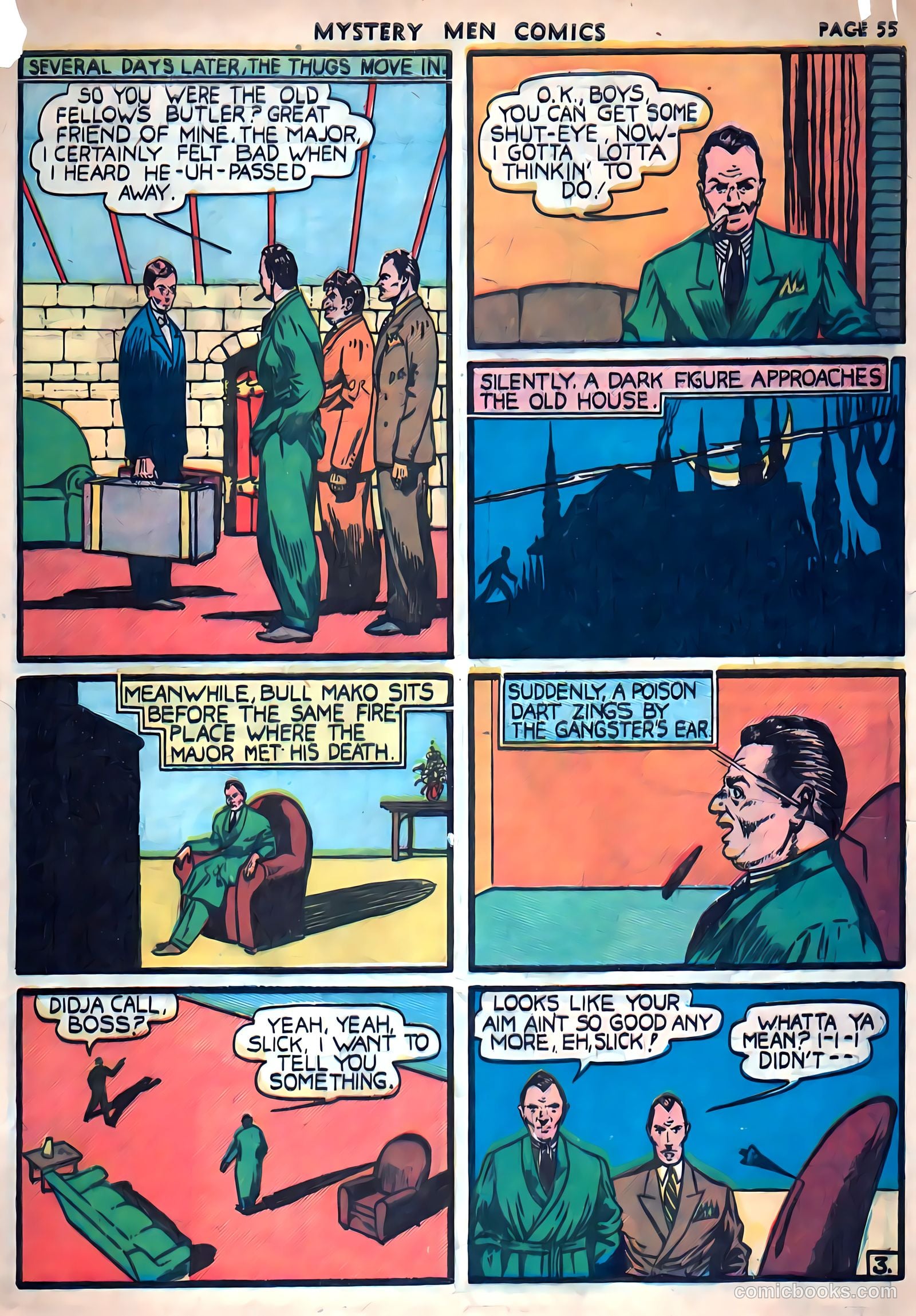 Mystery Men Comics #11 (1940) — page 57 of 68
