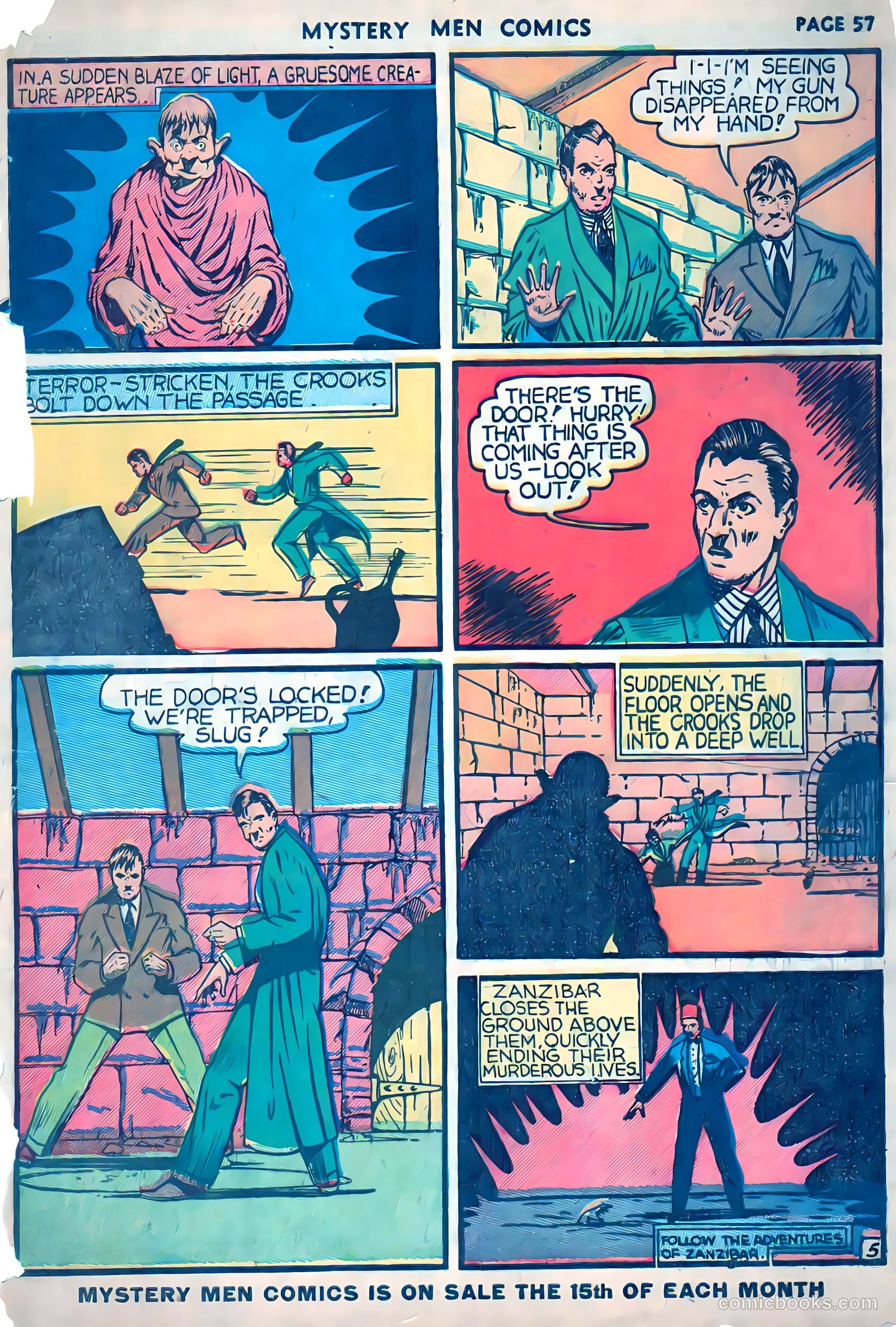 Mystery Men Comics #11 (1940) — page 59 of 68