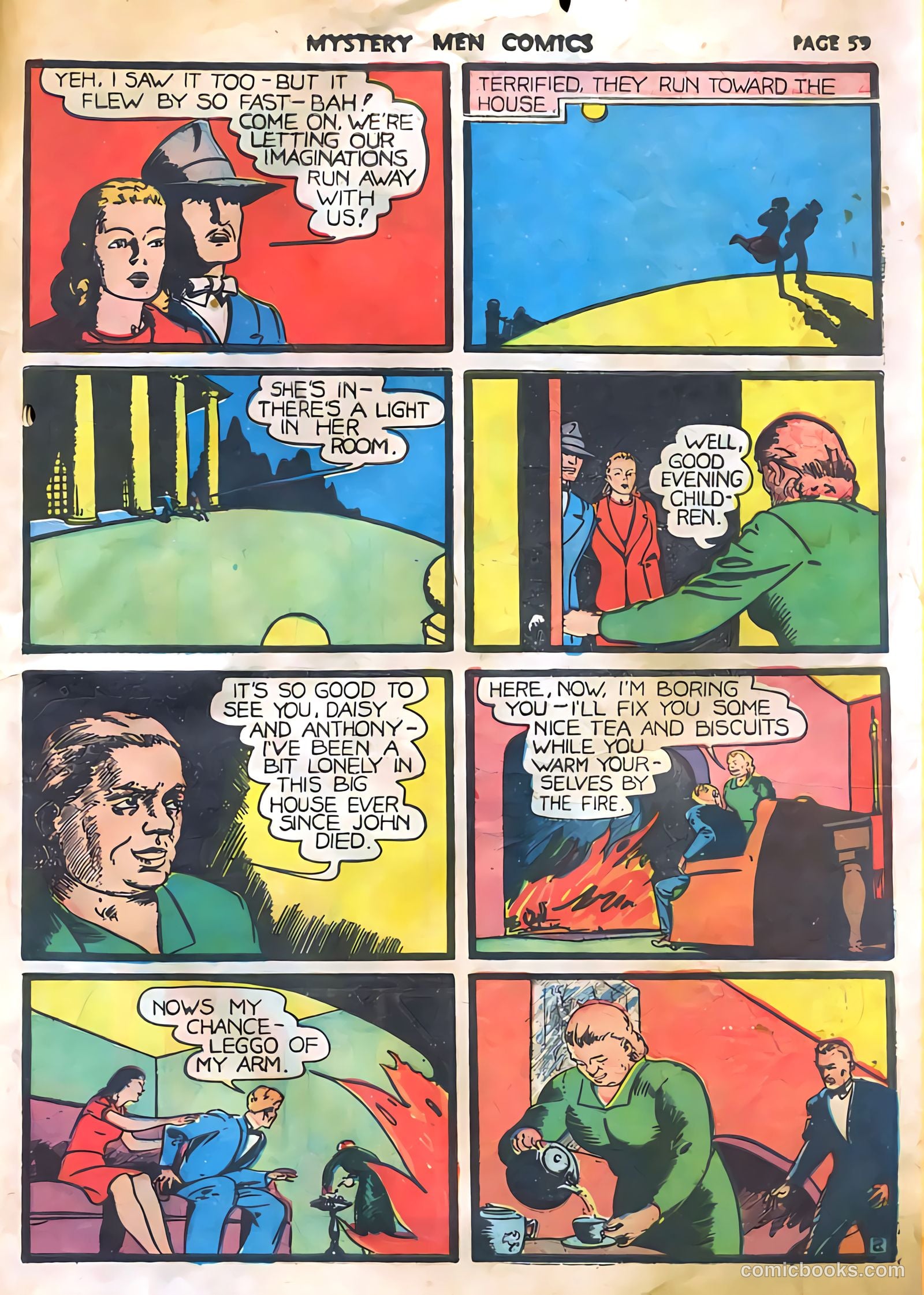 Mystery Men Comics #11 (1940) — page 61 of 68