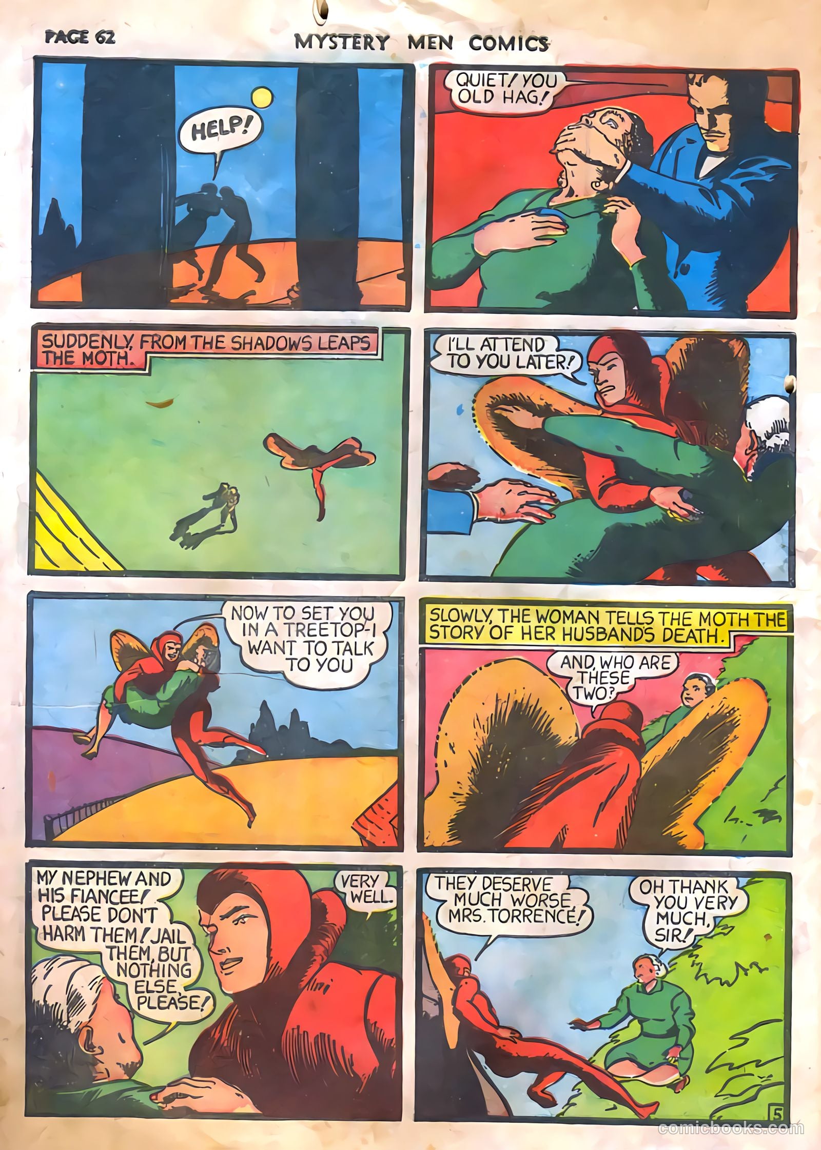 Mystery Men Comics #11 (1940) — page 64 of 68
