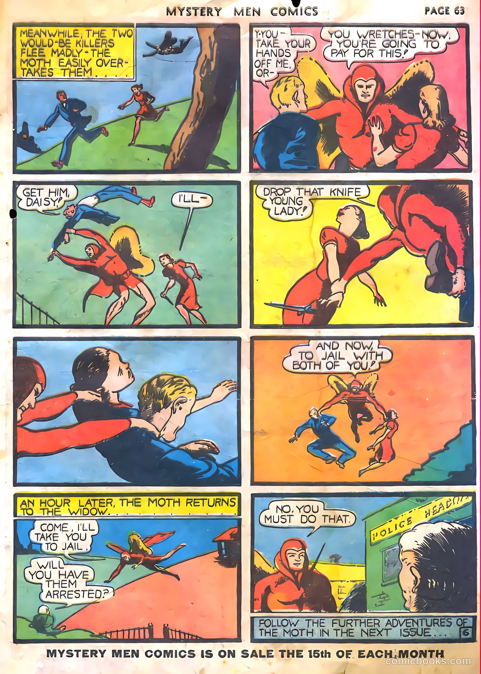 Mystery Men Comics #11 (1940) — page 65 of 68