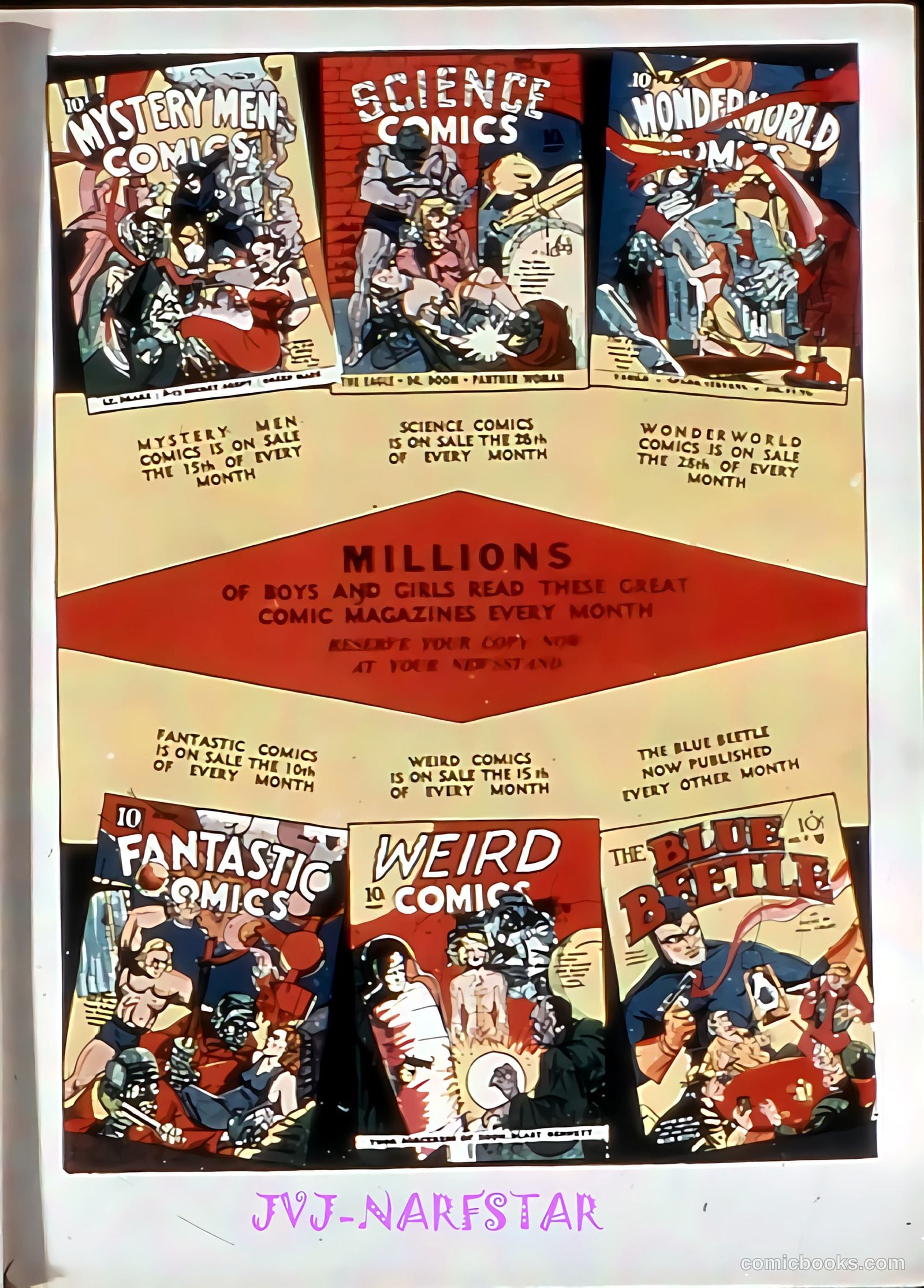 Mystery Men Comics #11 (1940) — page 67 of 68