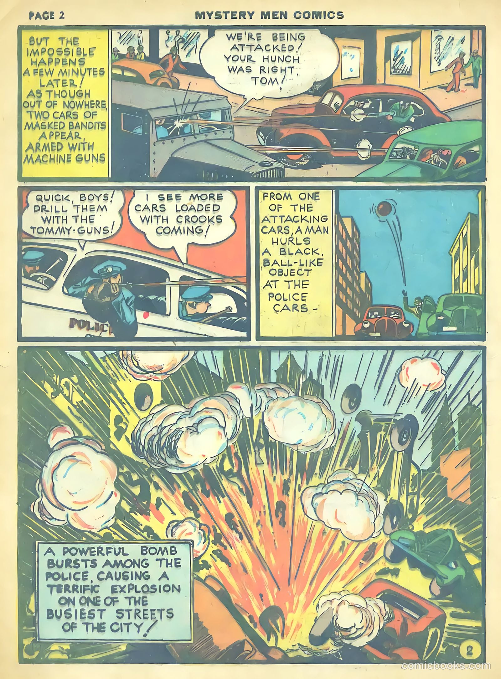 Mystery Men Comics #12 (1940) — page 4 of 68
