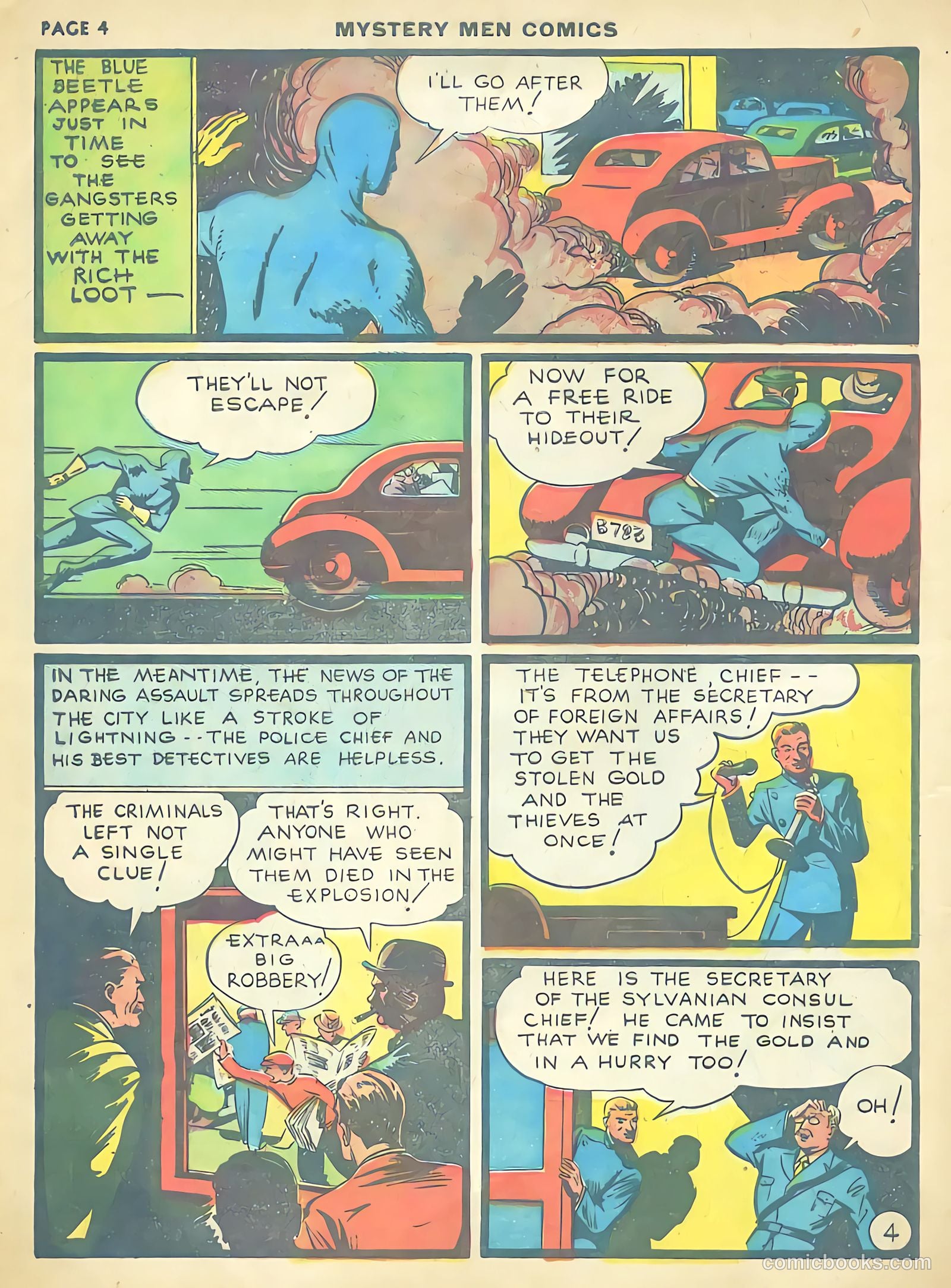 Mystery Men Comics #12 (1940) — page 6 of 68