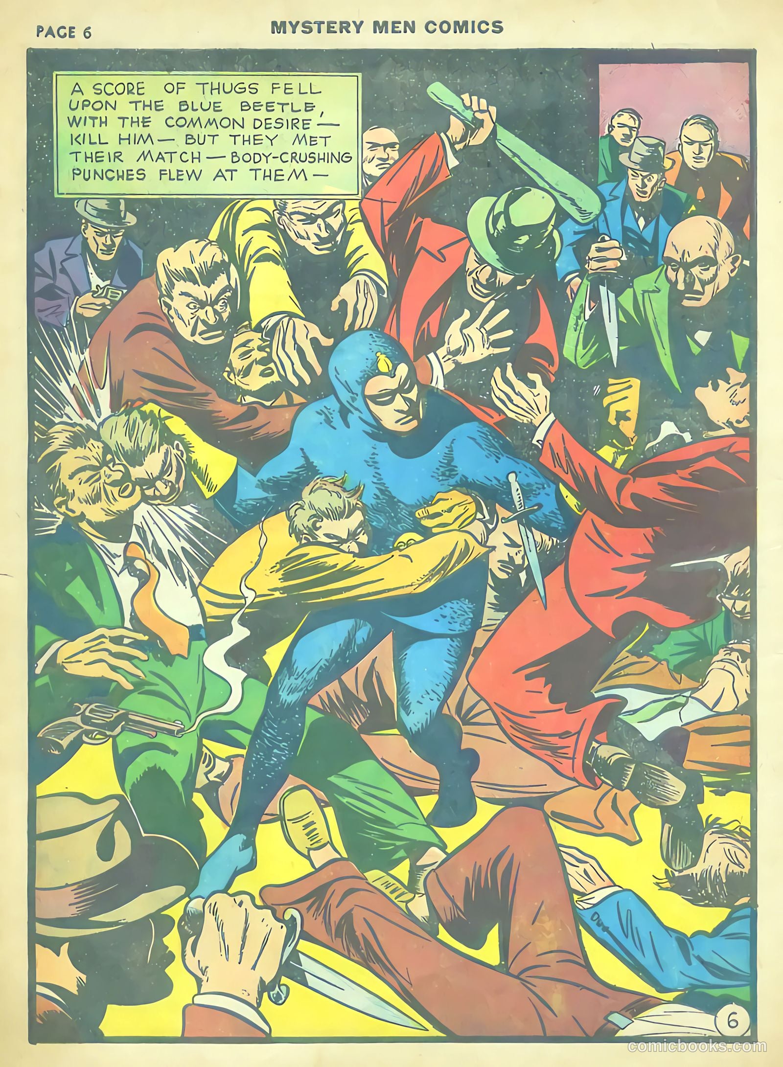 Mystery Men Comics #12 (1940) — page 8 of 68