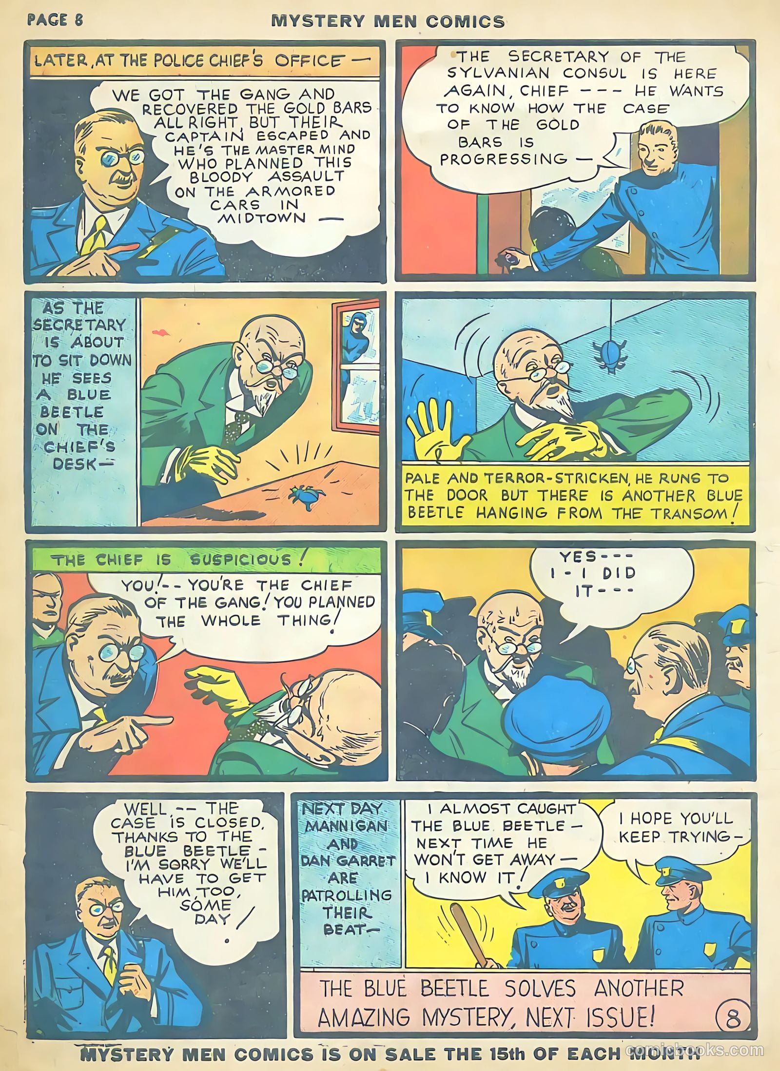 Mystery Men Comics #12 (1940) — page 10 of 68