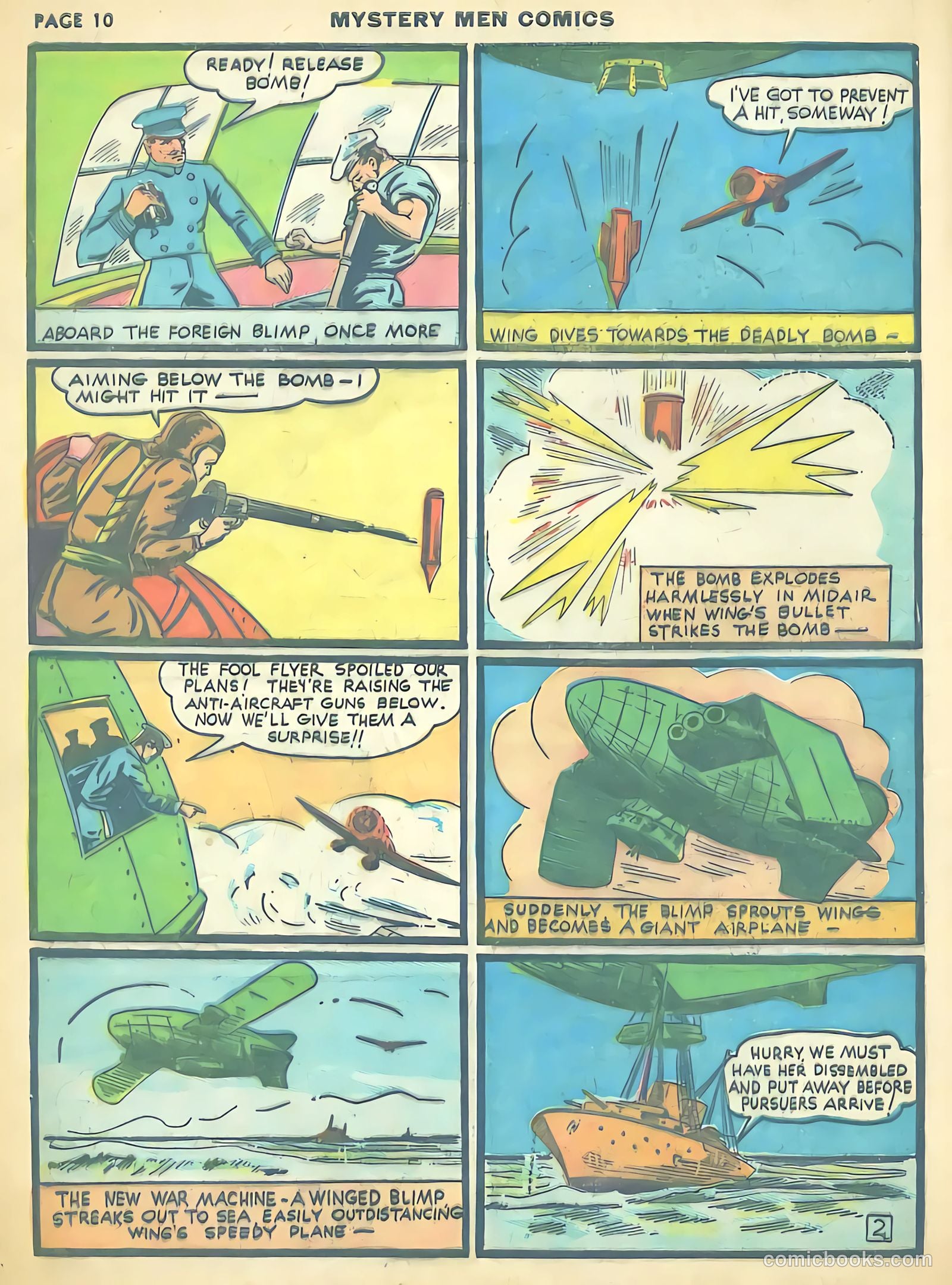 Mystery Men Comics #12 (1940) — page 12 of 68