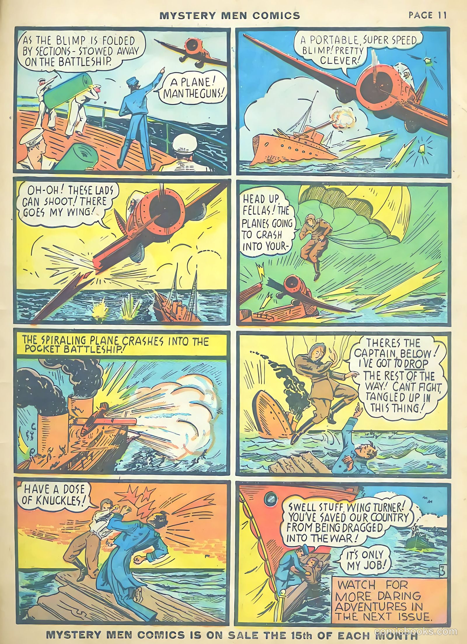 Mystery Men Comics #12 (1940) — page 13 of 68