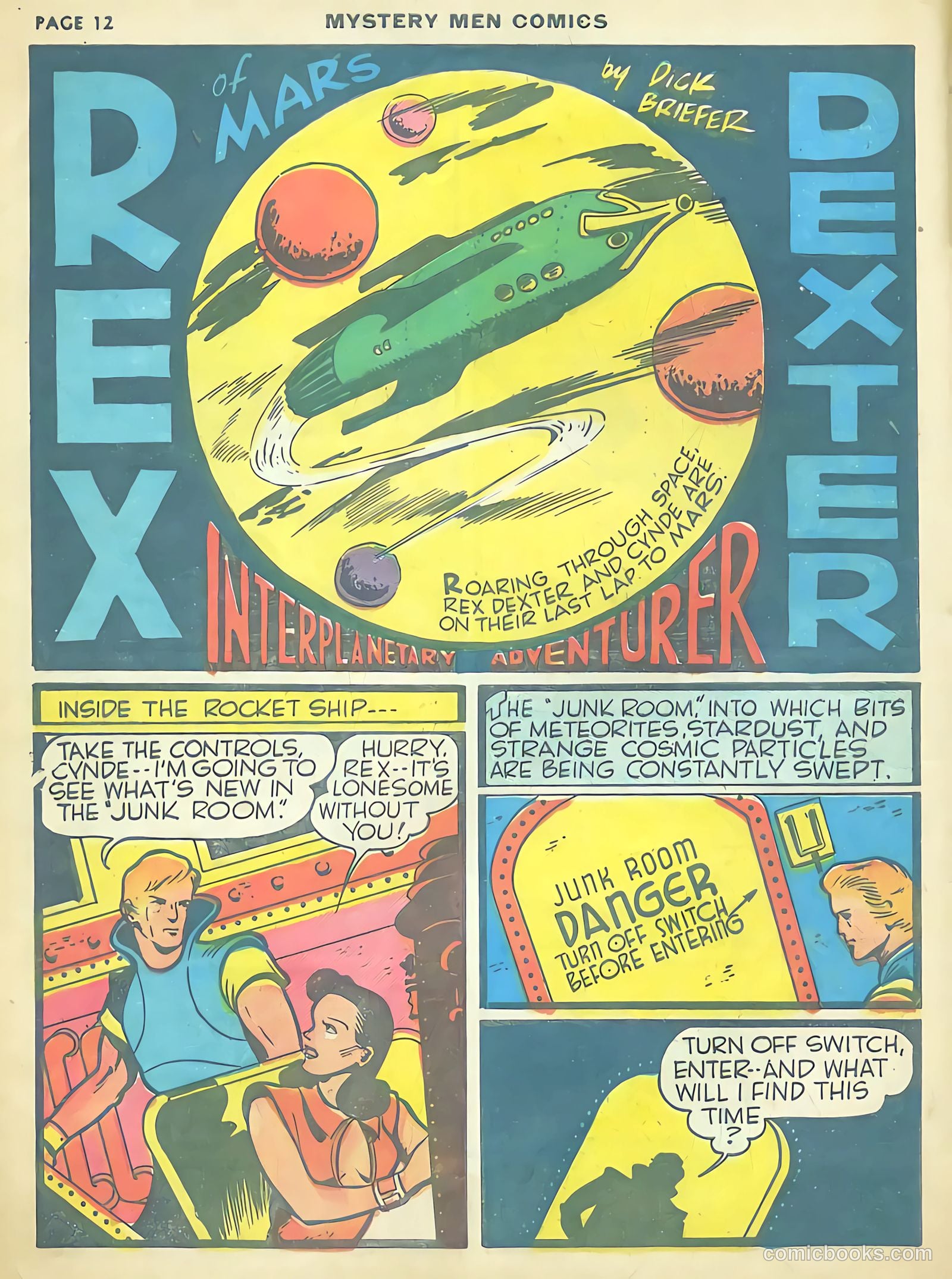 Mystery Men Comics #12 (1940) — page 14 of 68