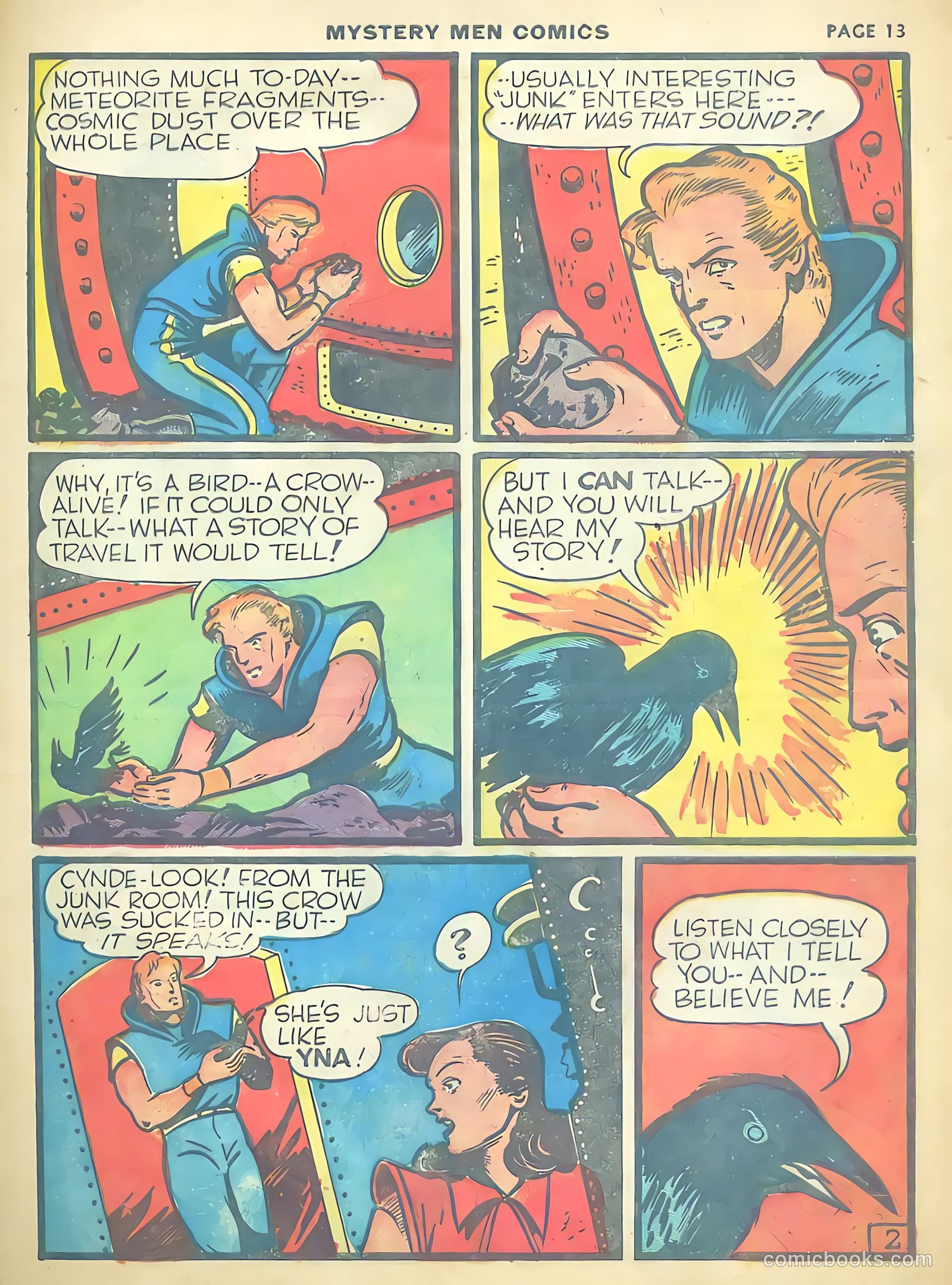 Mystery Men Comics #12 (1940) — page 15 of 68
