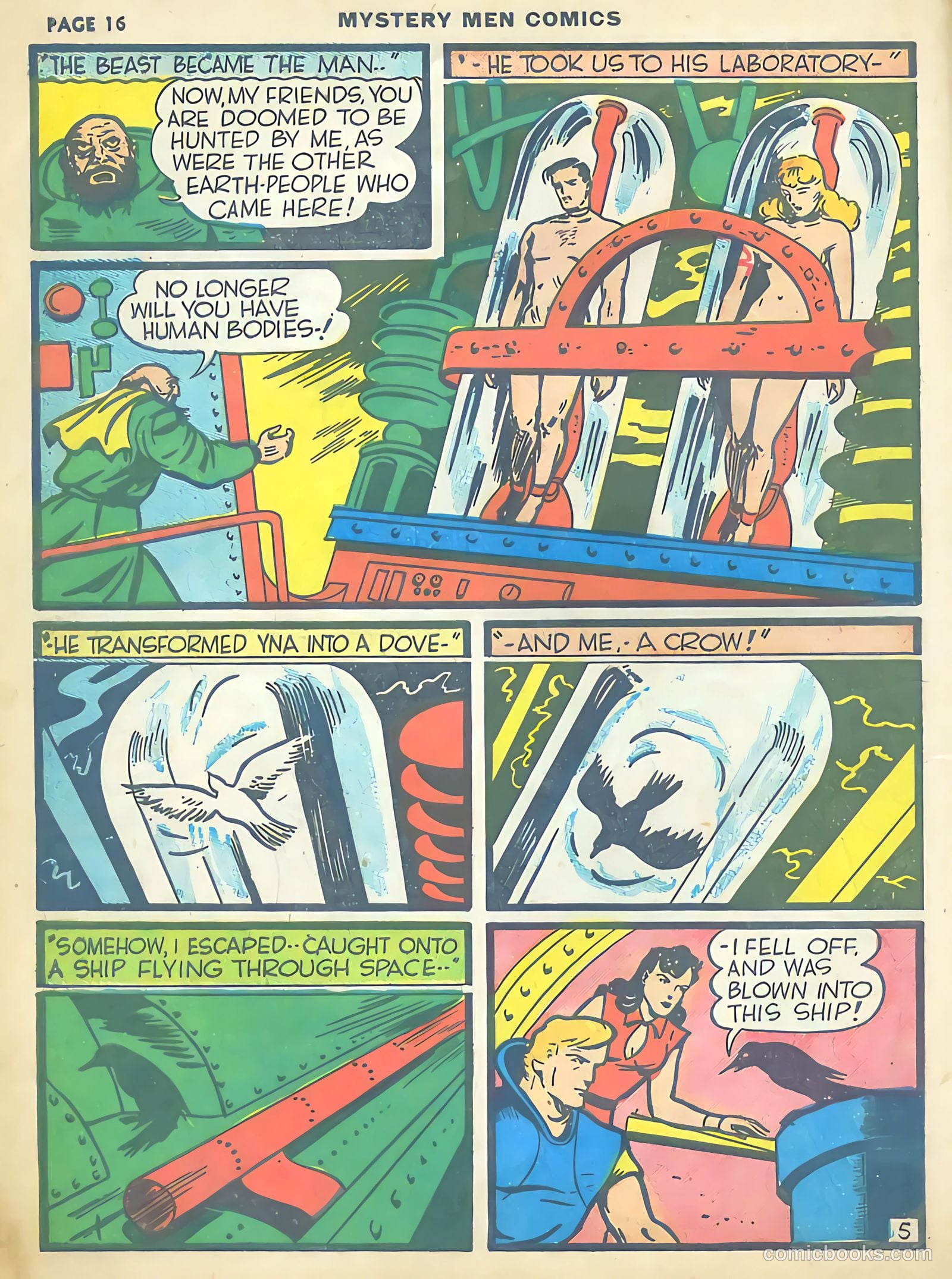 Mystery Men Comics #12 (1940) — page 18 of 68