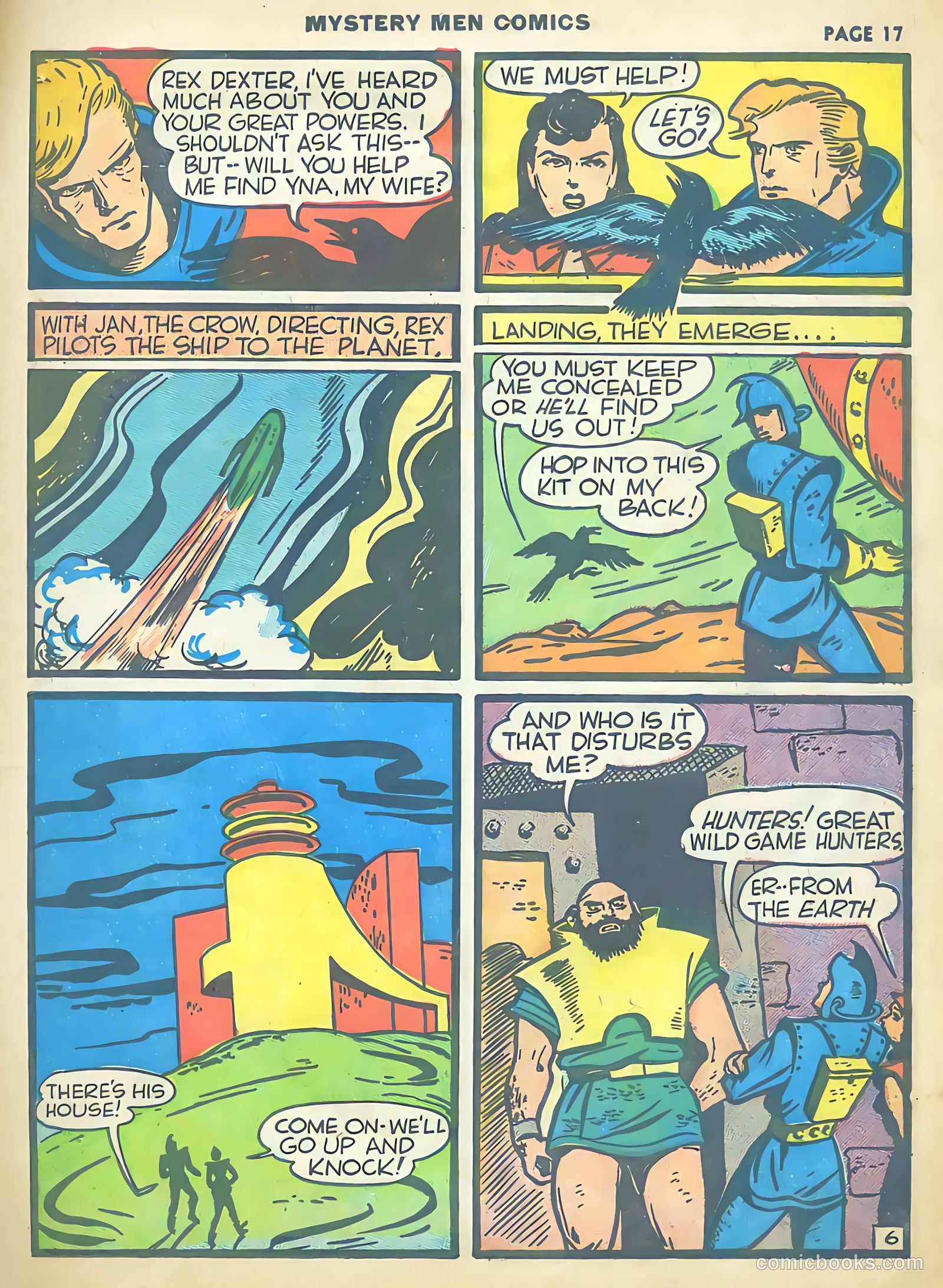 Mystery Men Comics #12 (1940) — page 19 of 68