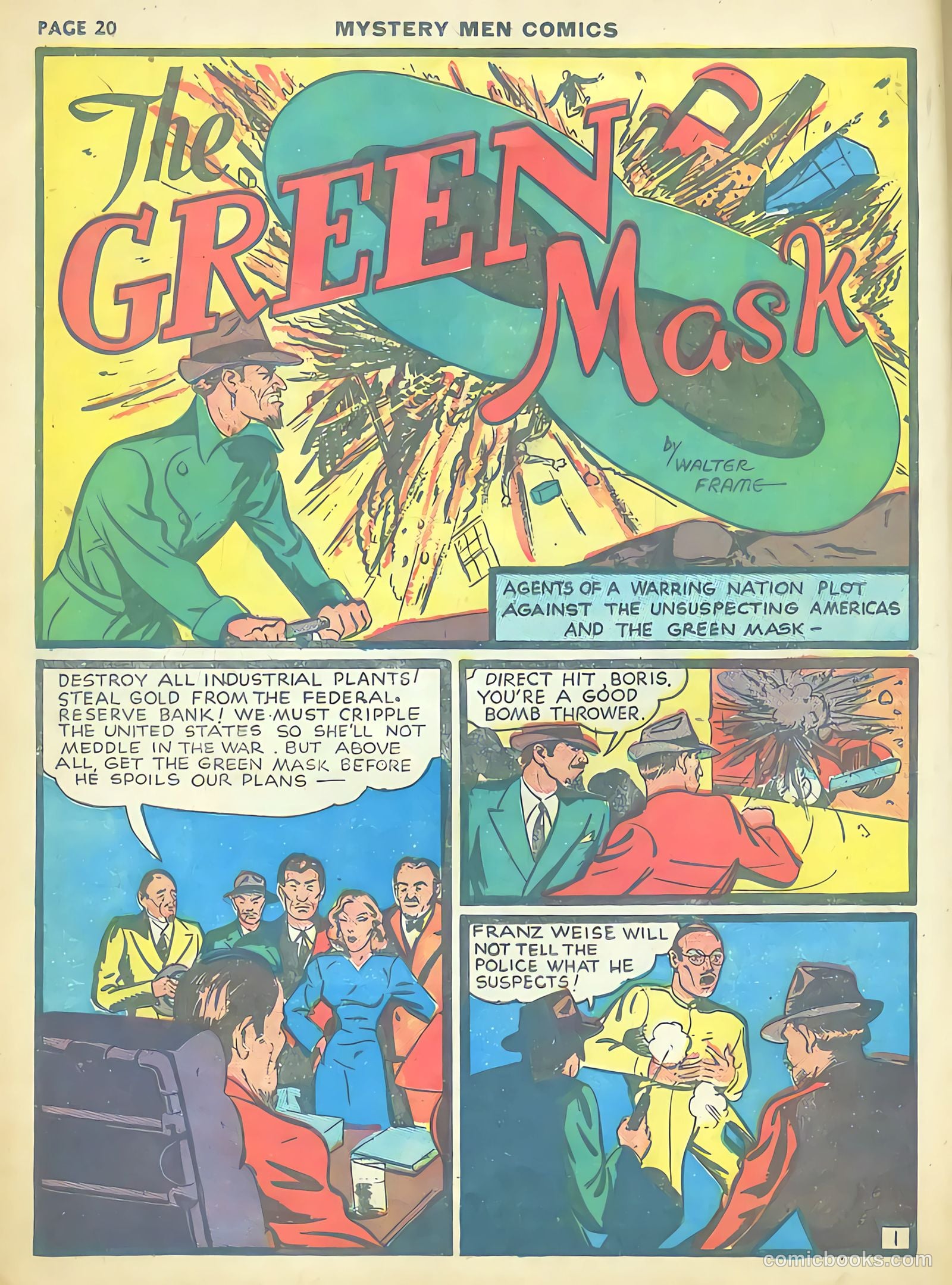 Mystery Men Comics #12 (1940) — page 22 of 68