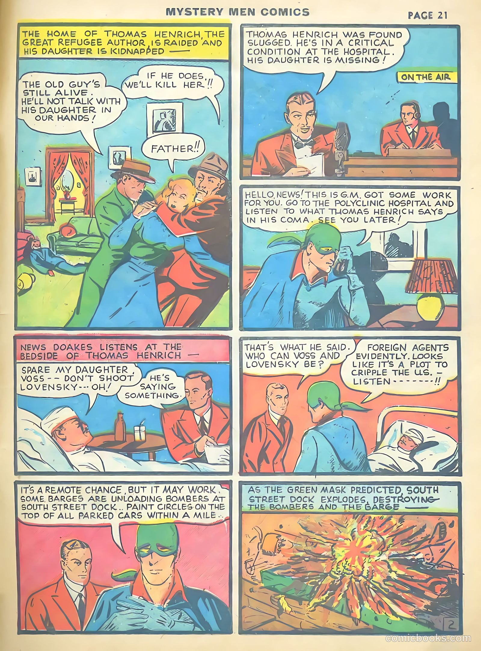 Mystery Men Comics #12 (1940) — page 23 of 68