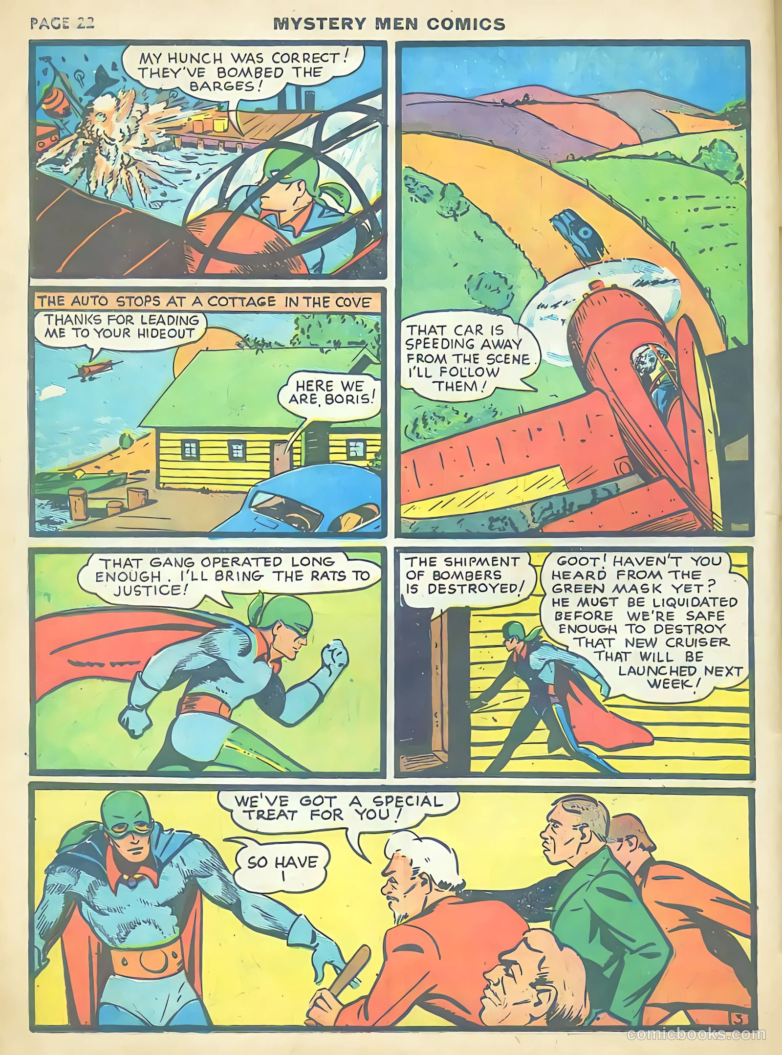 Mystery Men Comics #12 (1940) — page 24 of 68