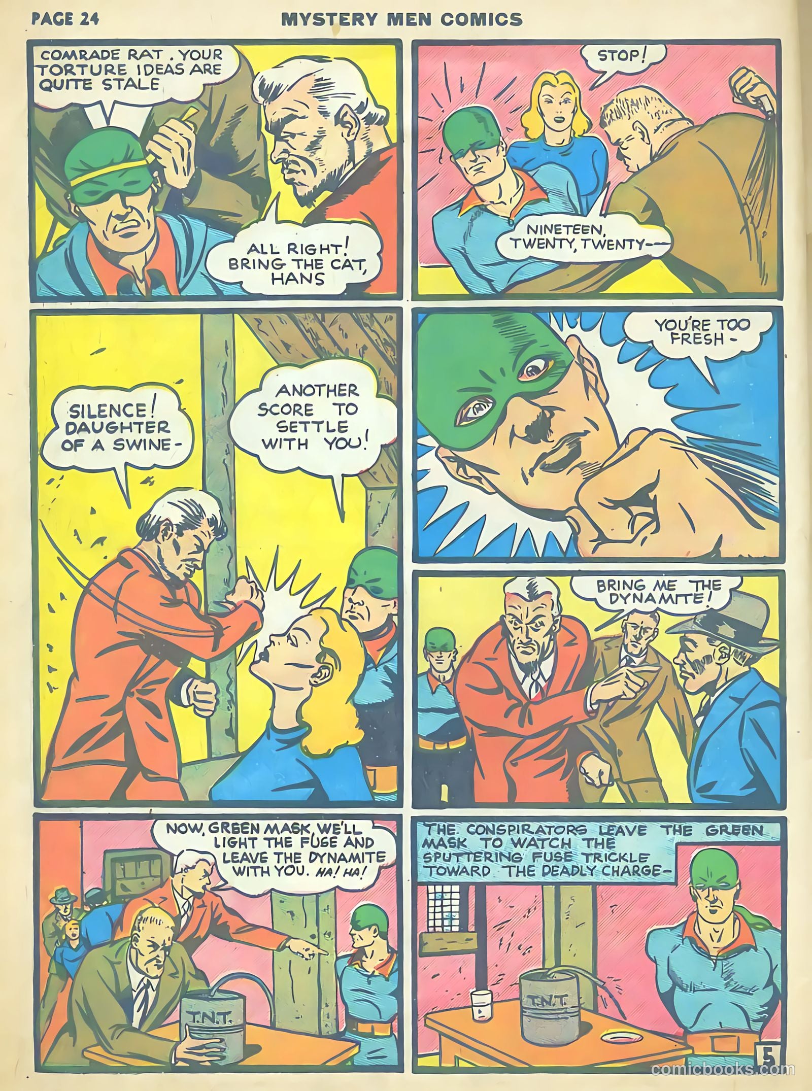 Mystery Men Comics #12 (1940) — page 26 of 68
