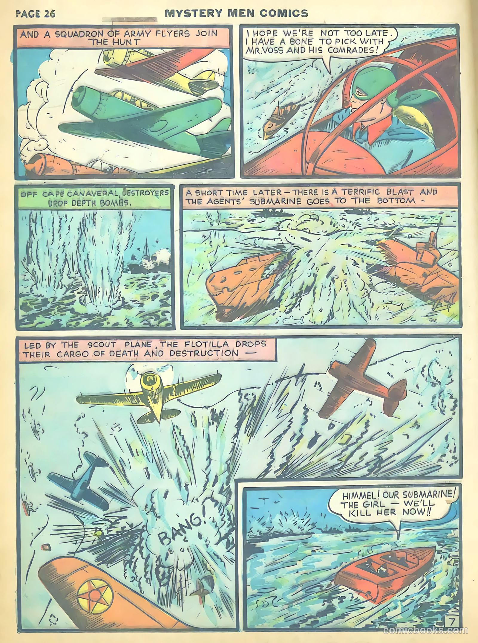 Mystery Men Comics #12 (1940) — page 28 of 68