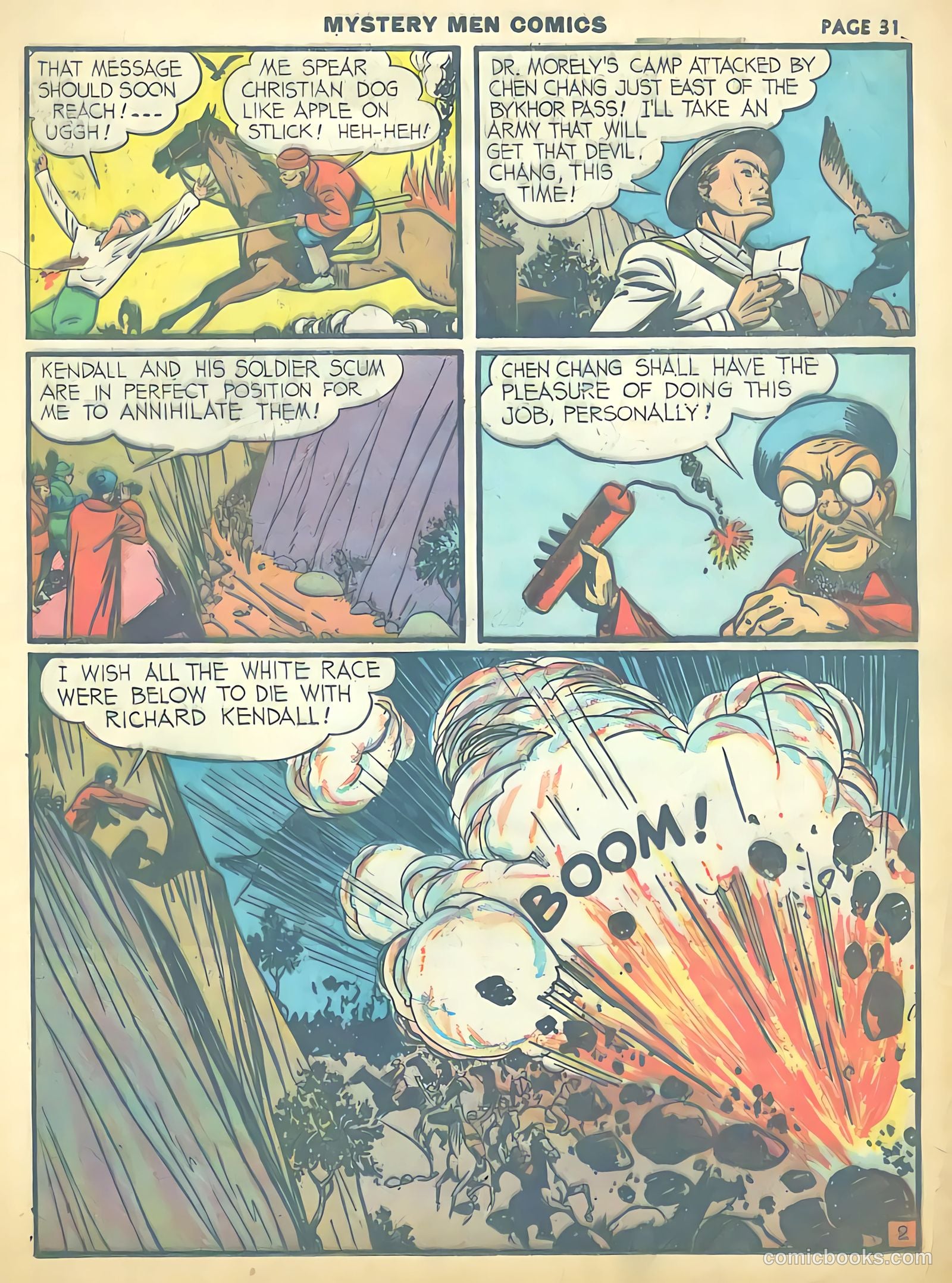 Mystery Men Comics #12 (1940) — page 33 of 68