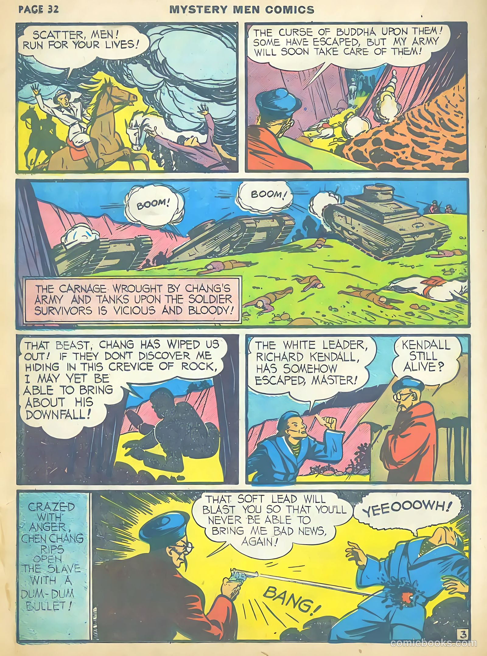 Mystery Men Comics #12 (1940) — page 34 of 68