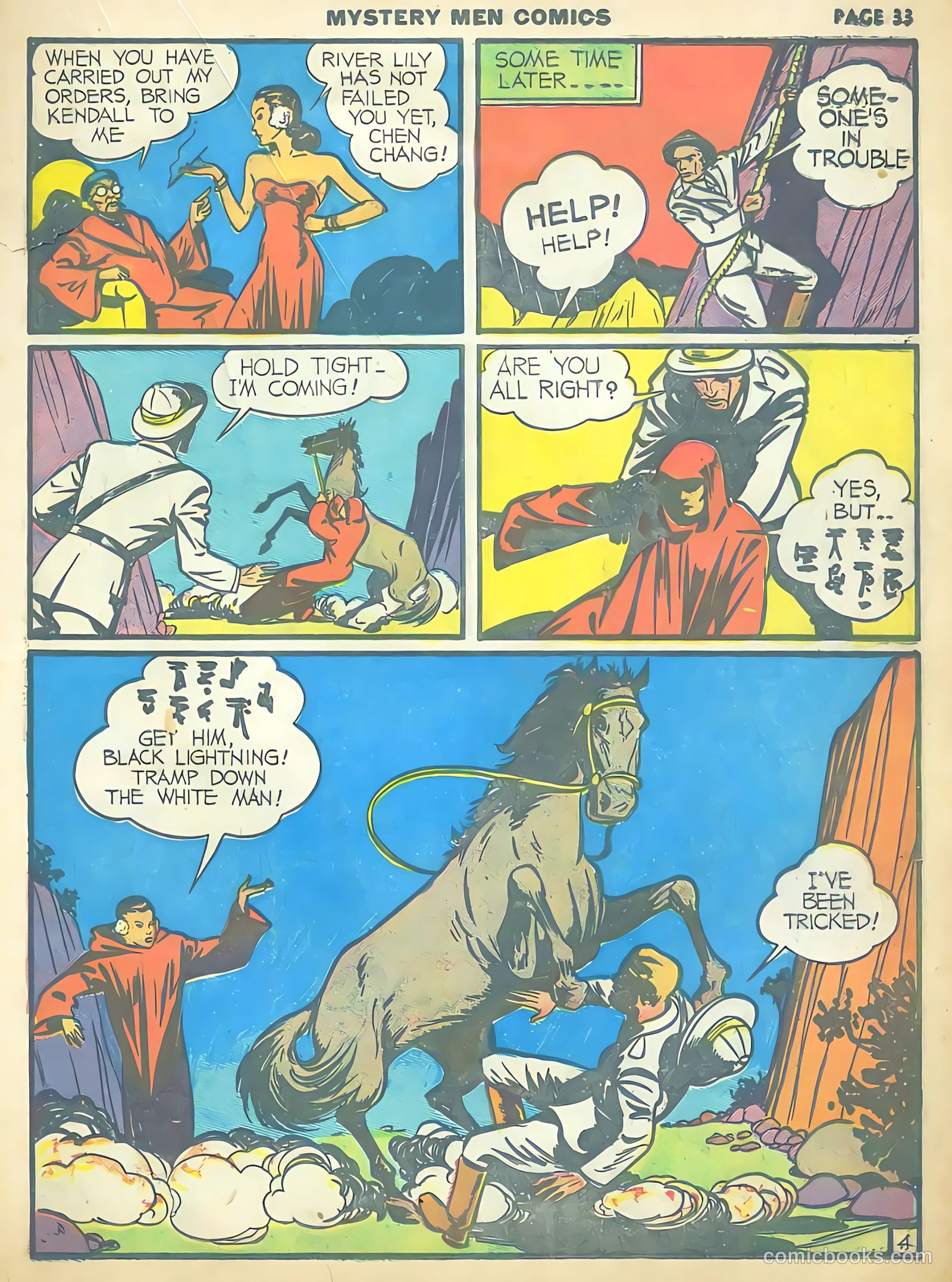 Mystery Men Comics #12 (1940) — page 35 of 68