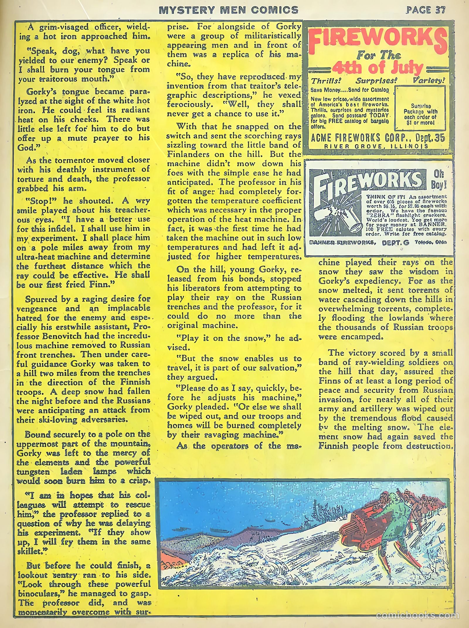 Mystery Men Comics #12 (1940) — page 39 of 68