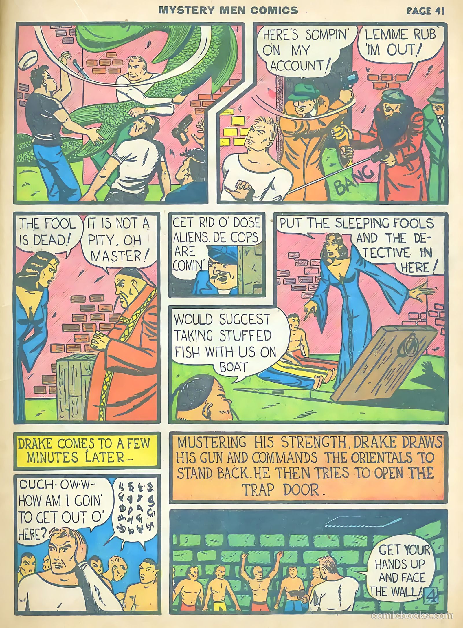 Mystery Men Comics #12 (1940) — page 43 of 68